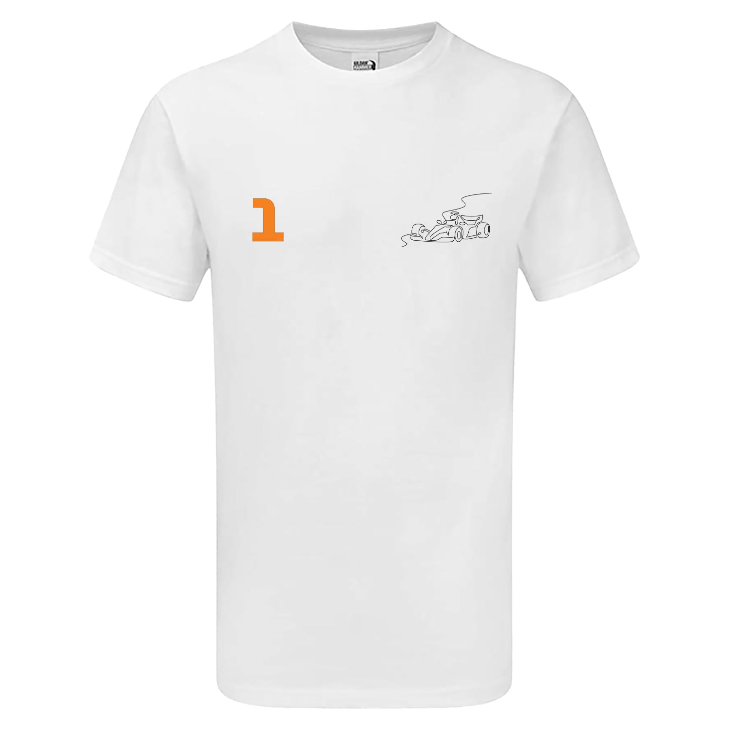 Race Car Driver 1 Pocket Abstract Men's Tshirt