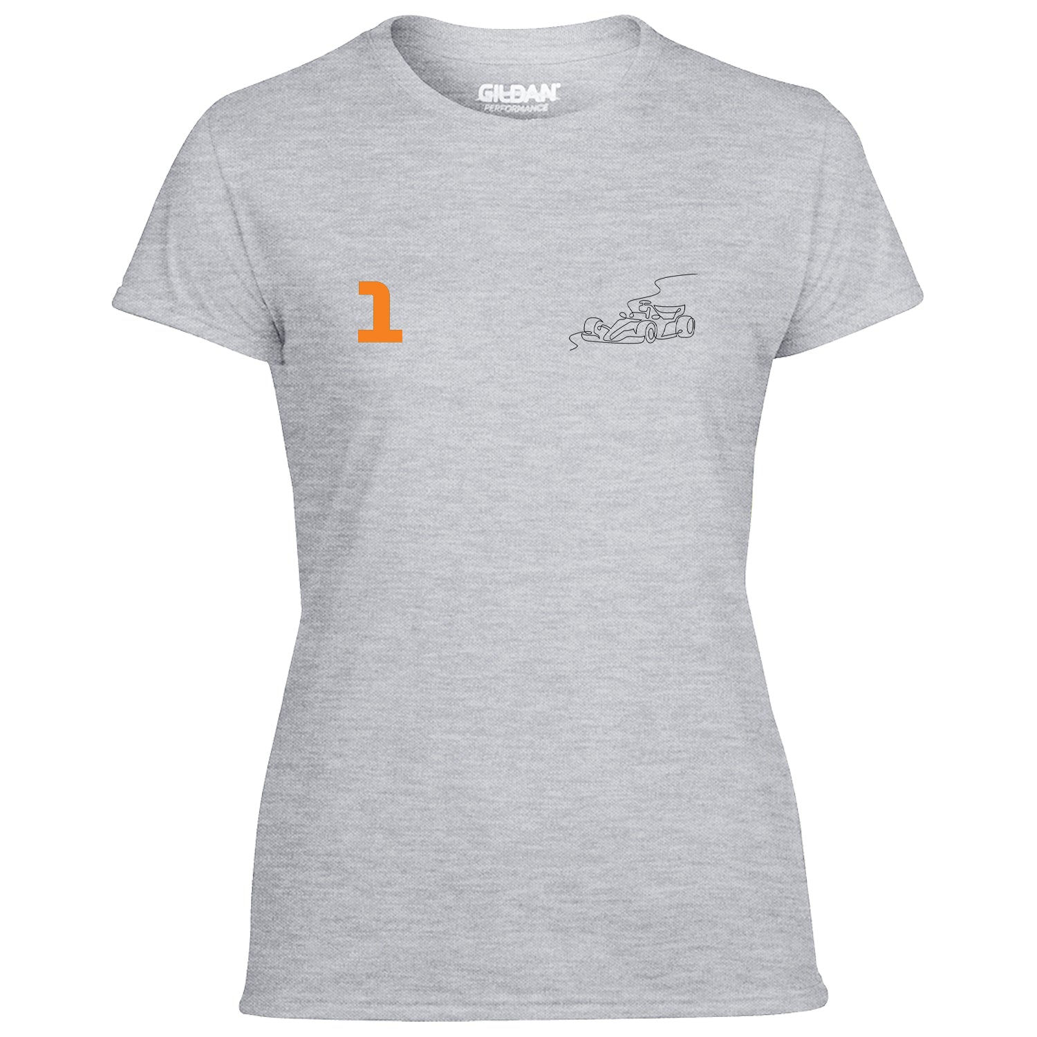 Race Car Driver 1 Pocket Abstract Women's Tshirt