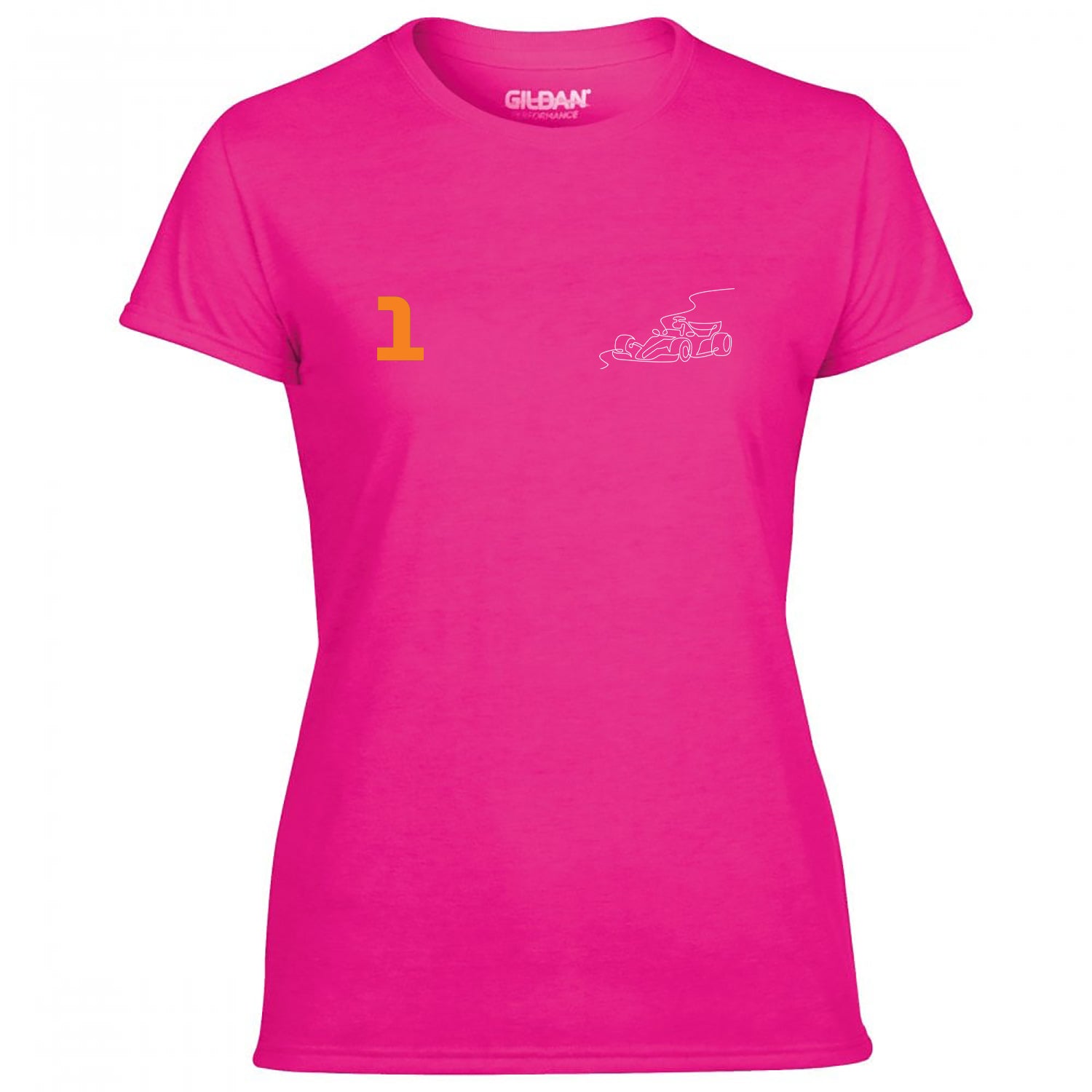 Race Car Driver 1 Pocket Abstract Women's Tshirt