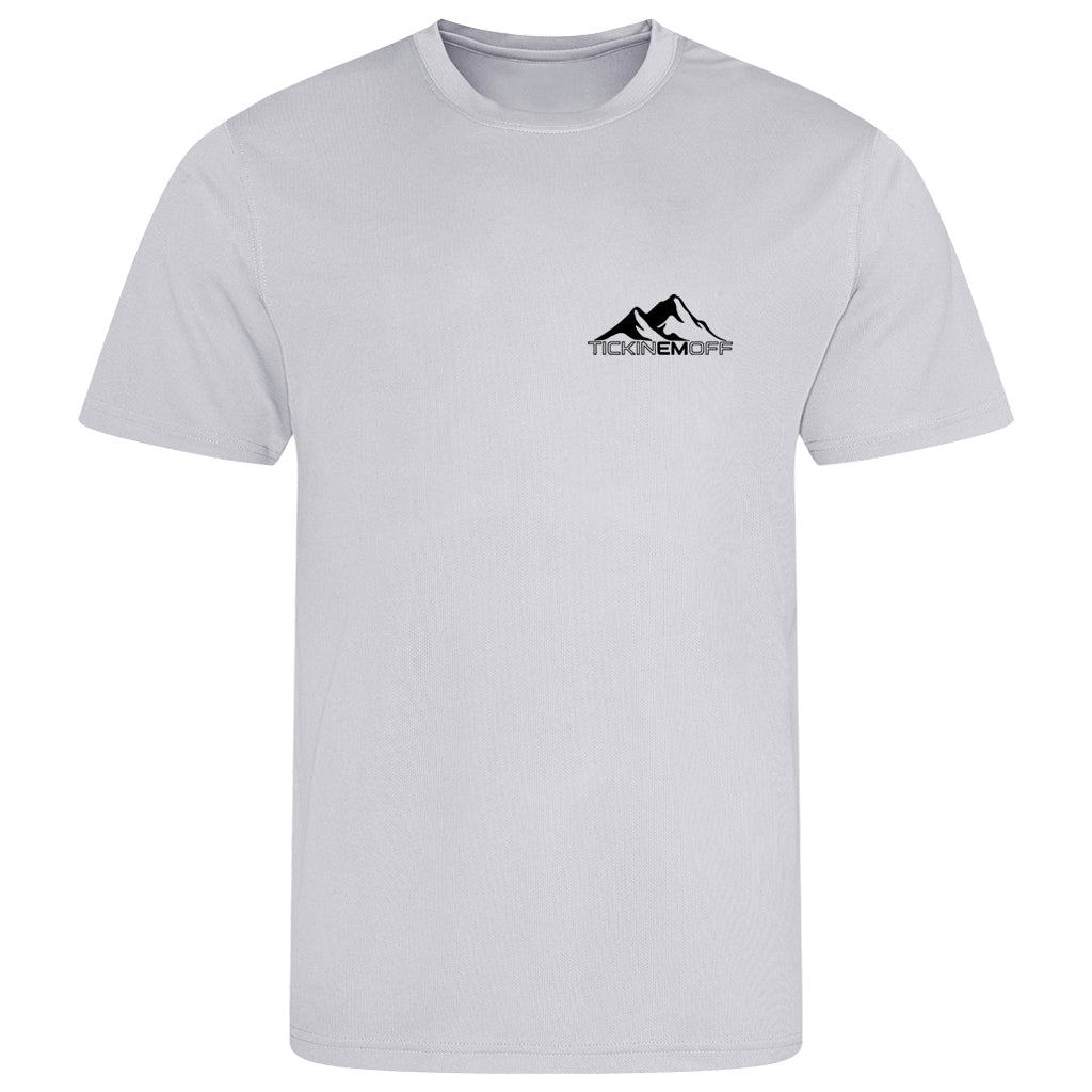 TickinEmOff Children's Tshirt MOISTURE WICKING (Pocket Logo)
