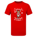 AFC Red & White Christmas Reindeer Men's Tshirt