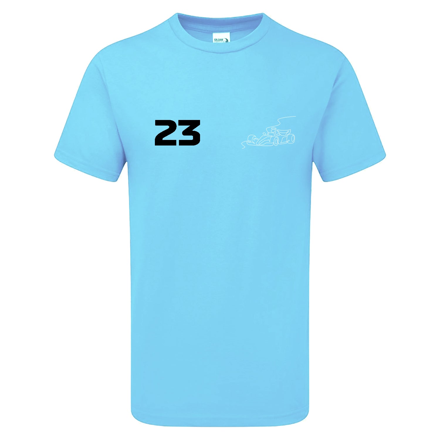Race Car Driver 23 Pocket Abstract Men's Tshirt