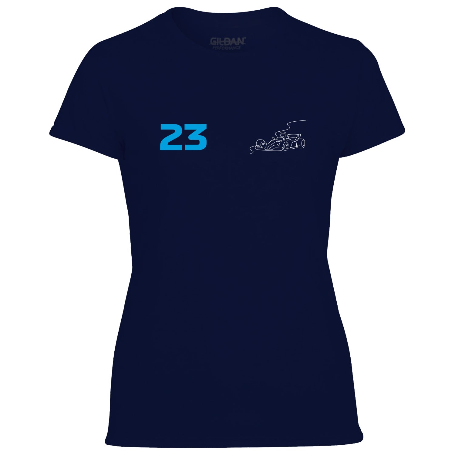 Race Car Driver 23 Pocket Abstract Women's Tshirt