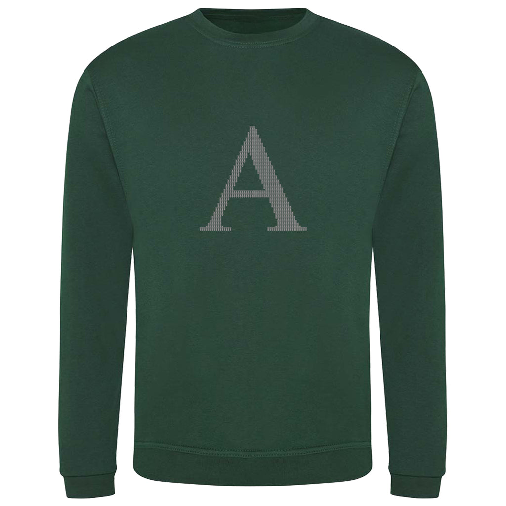 Mrs Weasley's Bottle Green Children's Christmas Jumper Sweatshirt