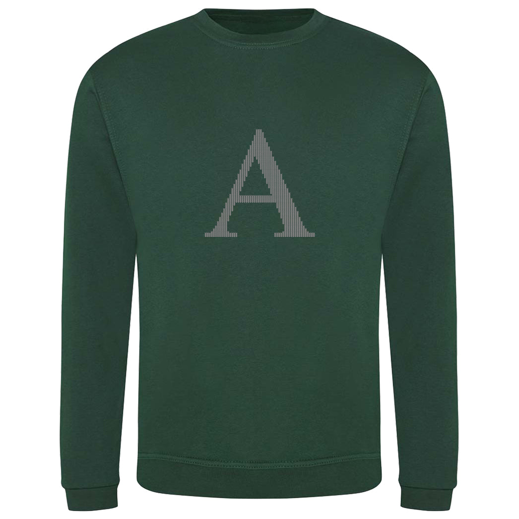 Mrs Weasley's Bottle Green Children's Christmas Jumper Sweatshirt