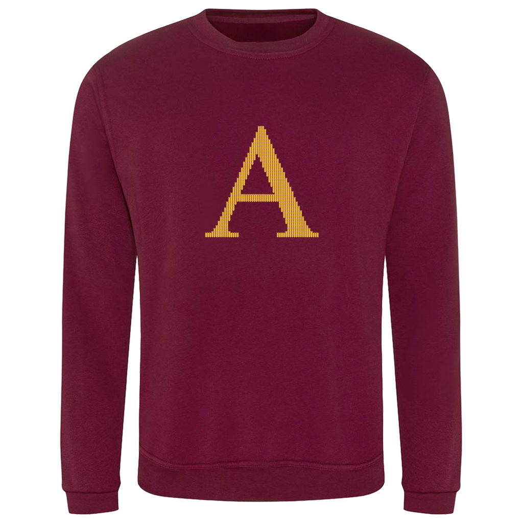 Mrs Weasley's Claret Adult's Christmas Jumper Sweatshirt