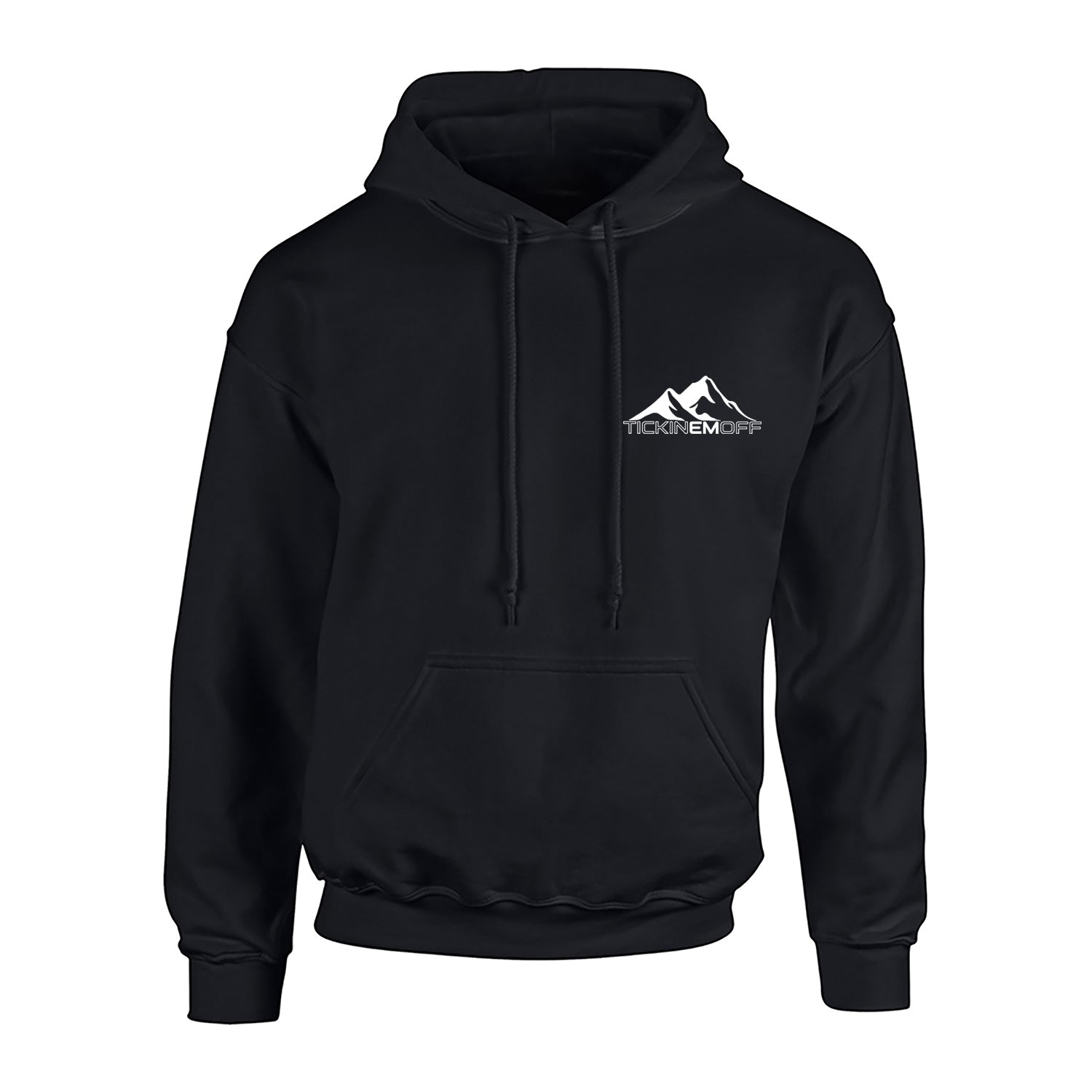 TickinEmOff Adult's Hoodie (Pocket Logo)