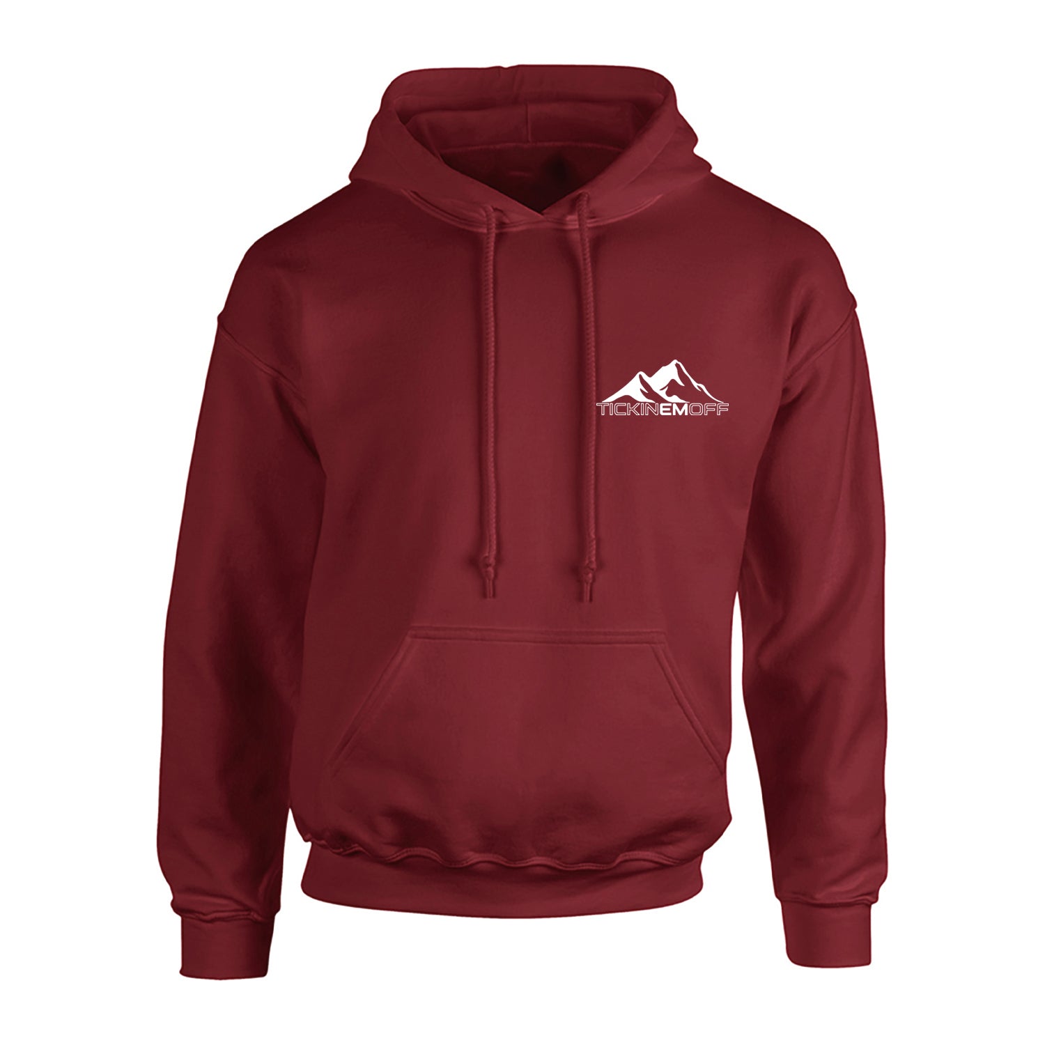 TickinEmOff Adult's Hoodie (Pocket Logo)