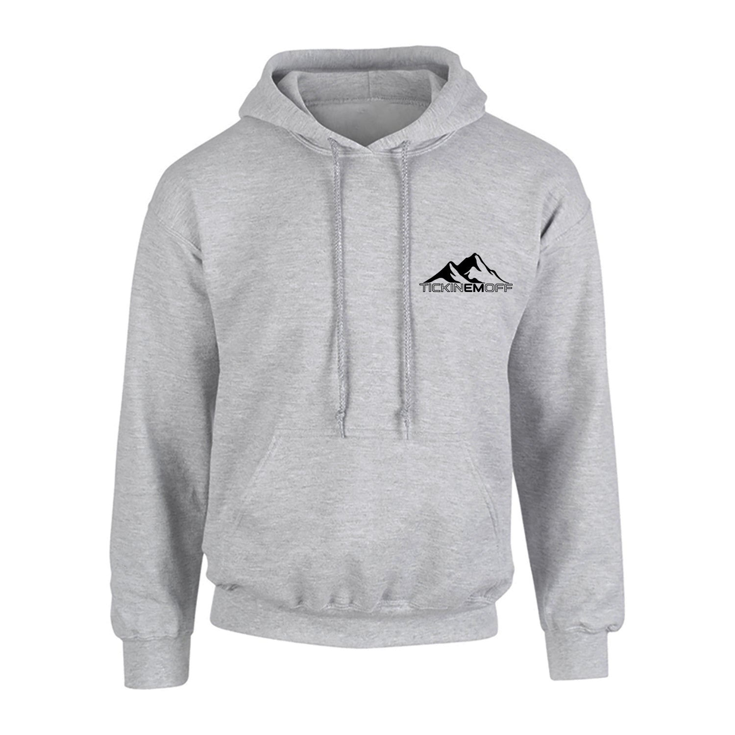 TickinEmOff Adult's Hoodie (Pocket Logo)