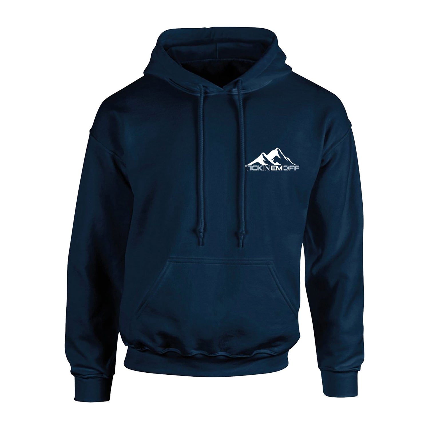 TickinEmOff Adult's Hoodie (Pocket Logo)