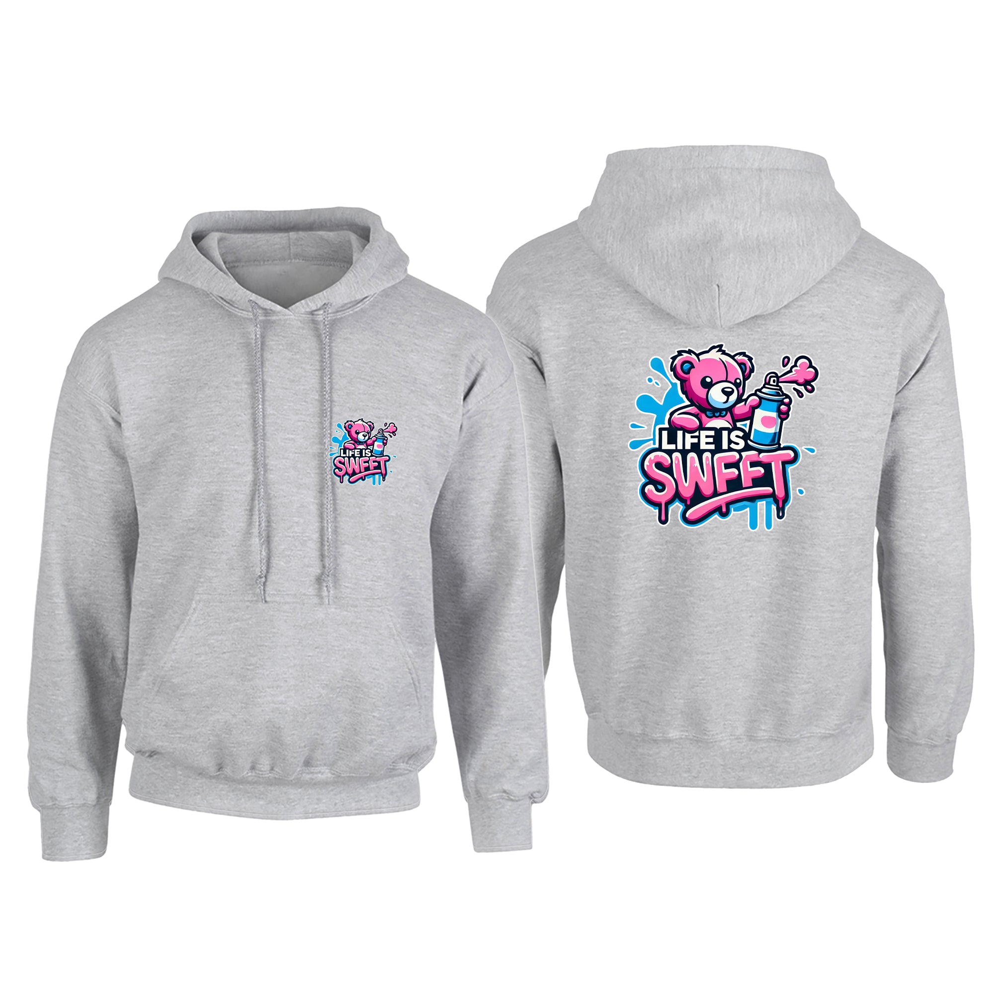 Candy Cabs Life Is Sweet 'Bear' Adult's Hoodie
