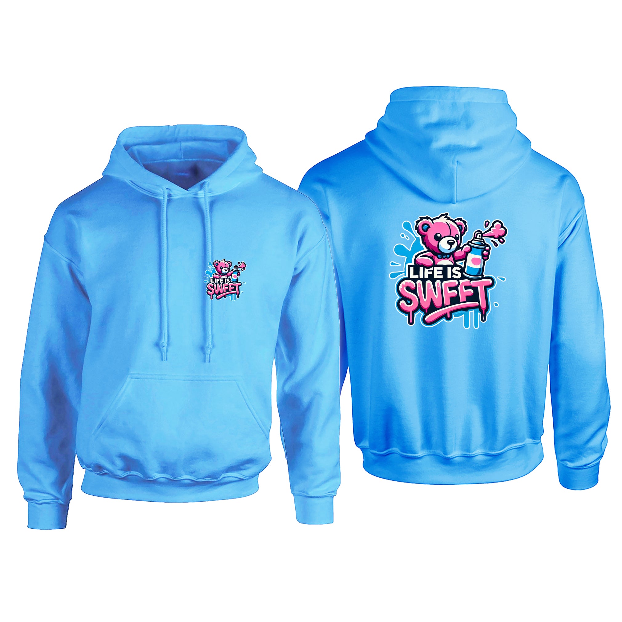 Candy Cabs Life Is Sweet 'Bear' Adult's Hoodie