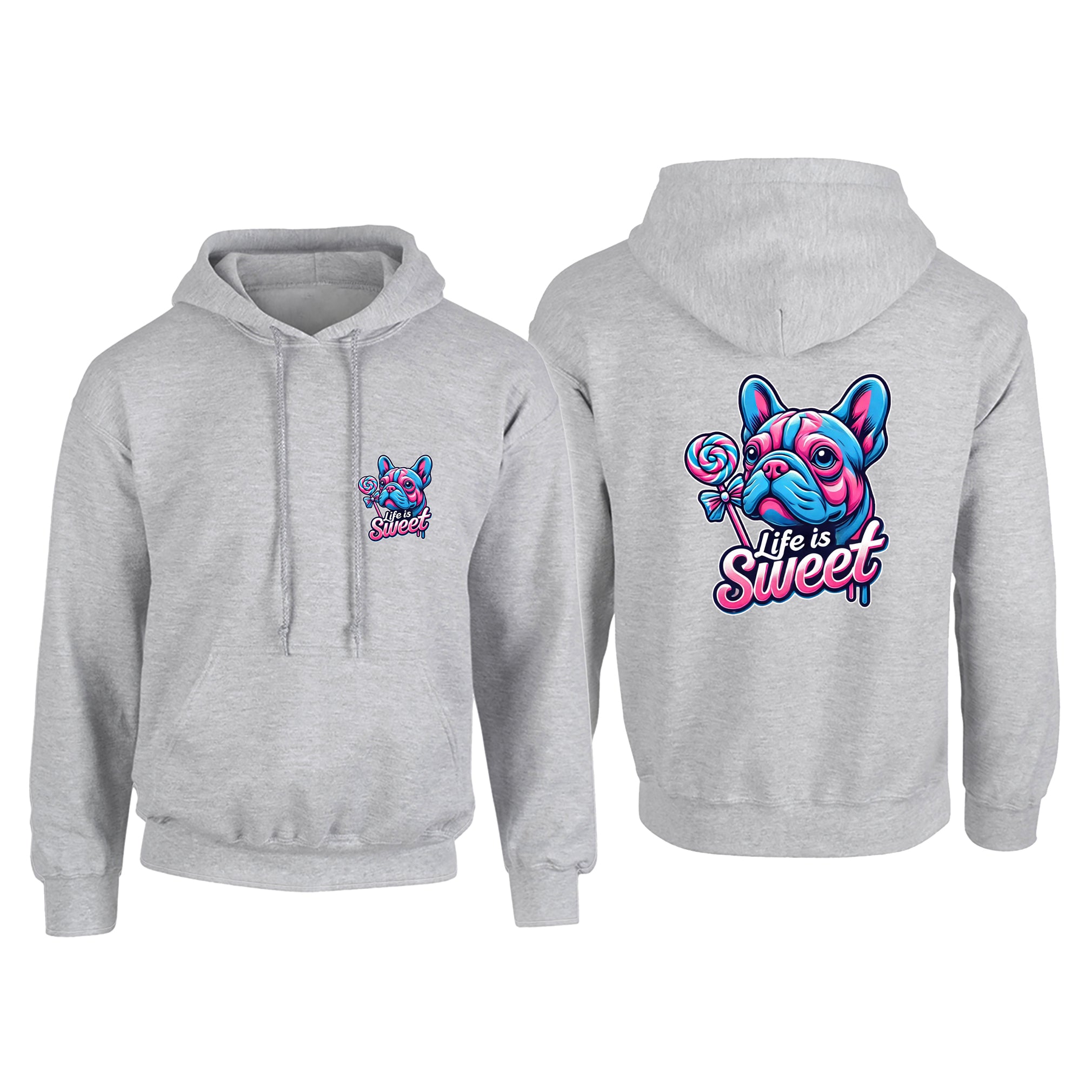 Candy Cabs Life Is Sweet 'Dog' Adult's Hoodie