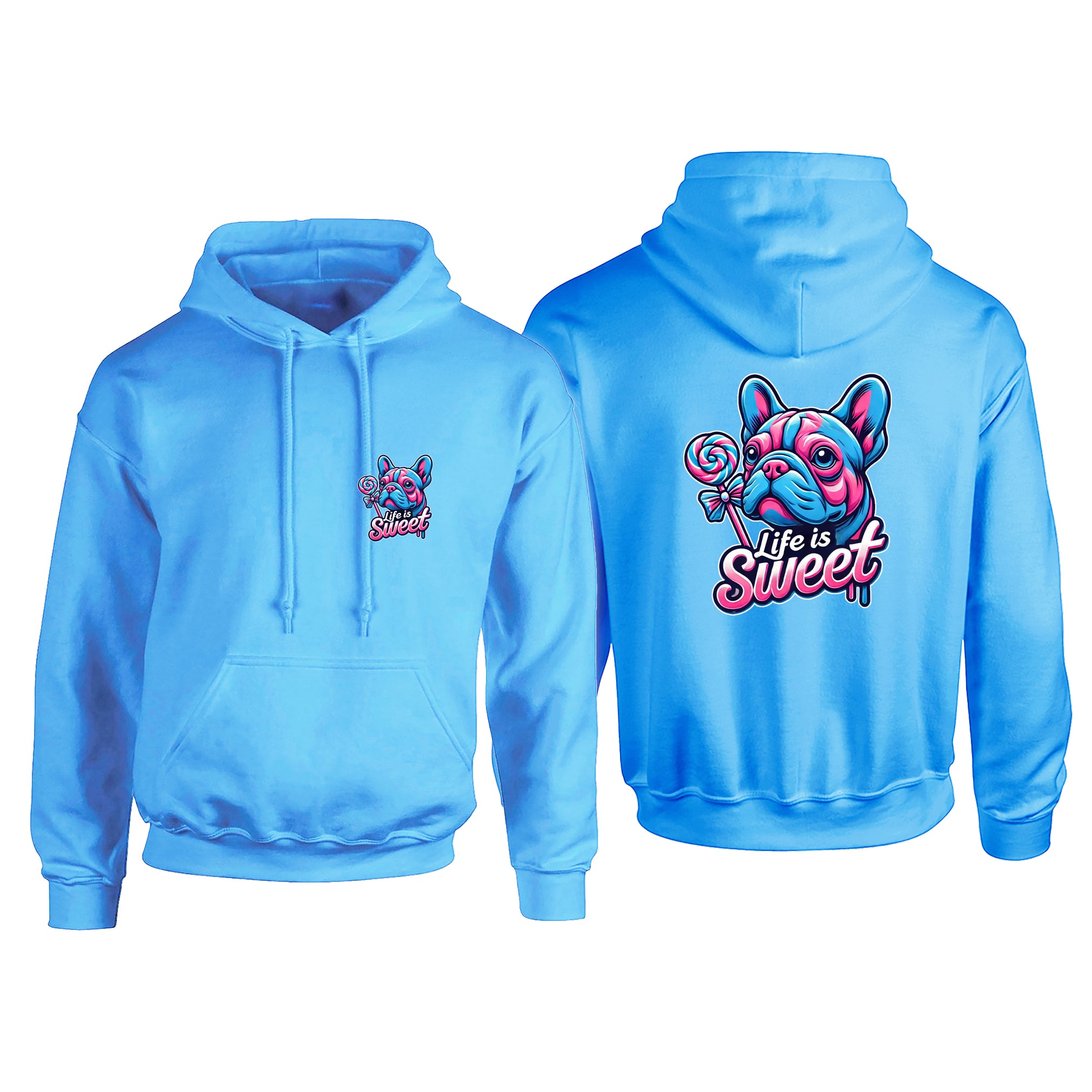 Candy Cabs Life Is Sweet 'Dog' Adult's Hoodie