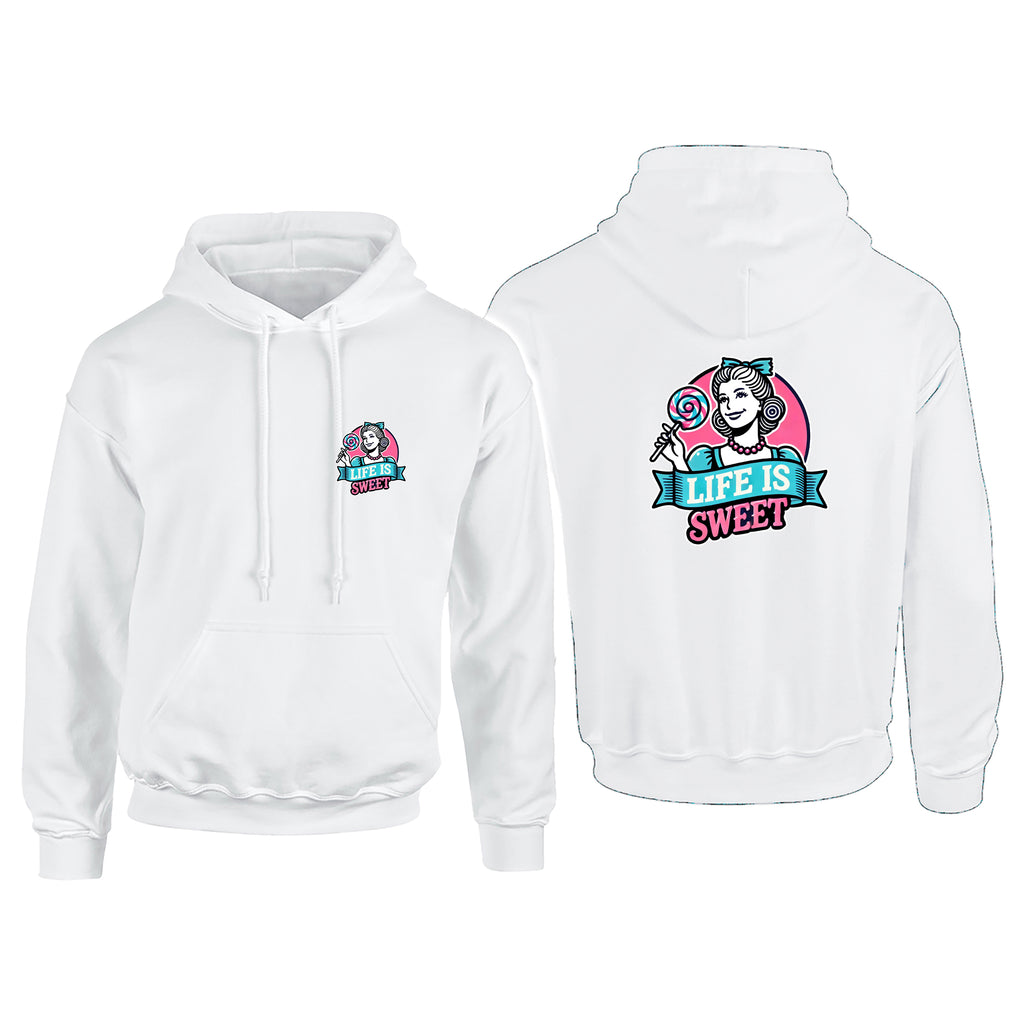 Candy Cabs Life Is Sweet 'Lady' Adult's Hoodie