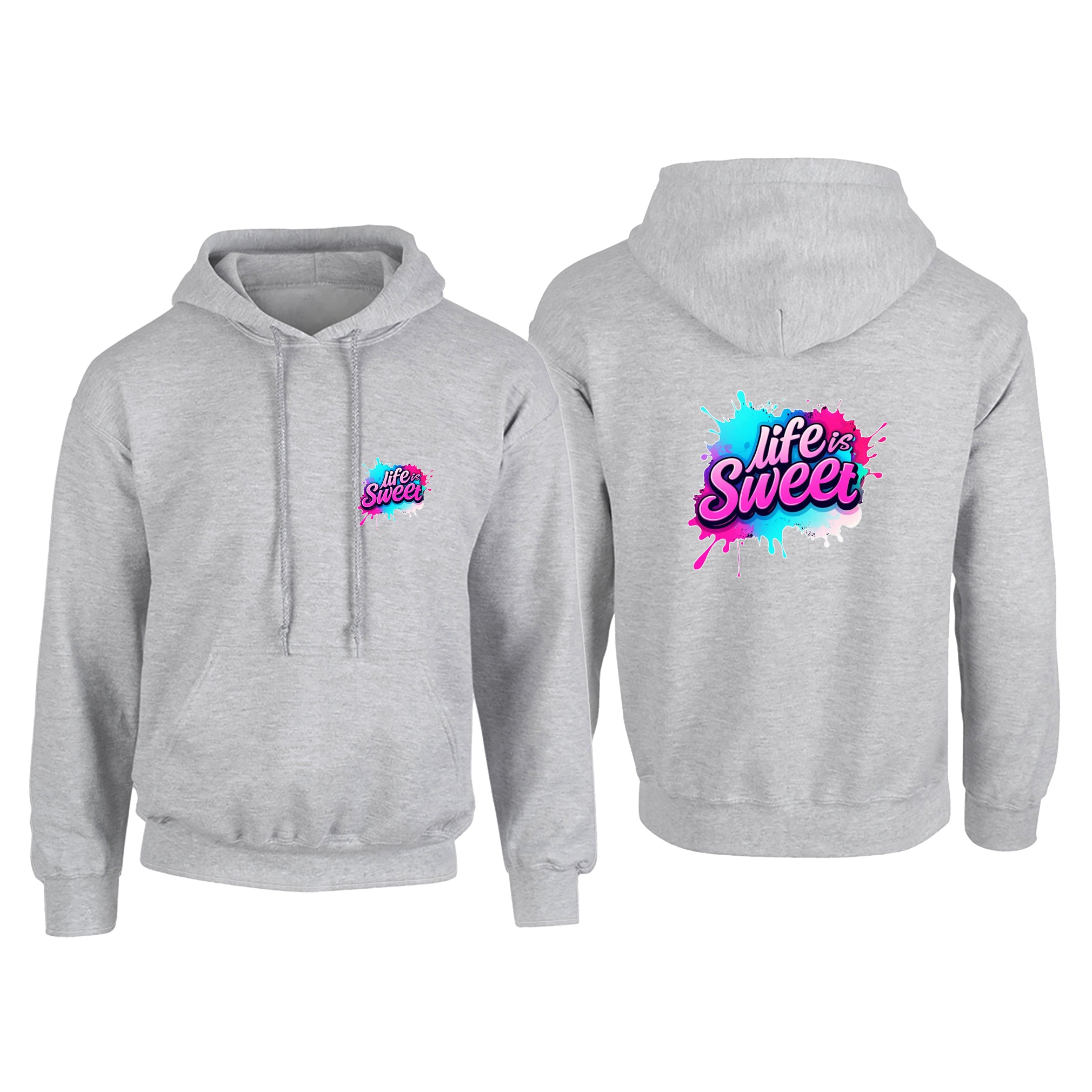 Candy Cabs Life Is Sweet Adult's Hoodie