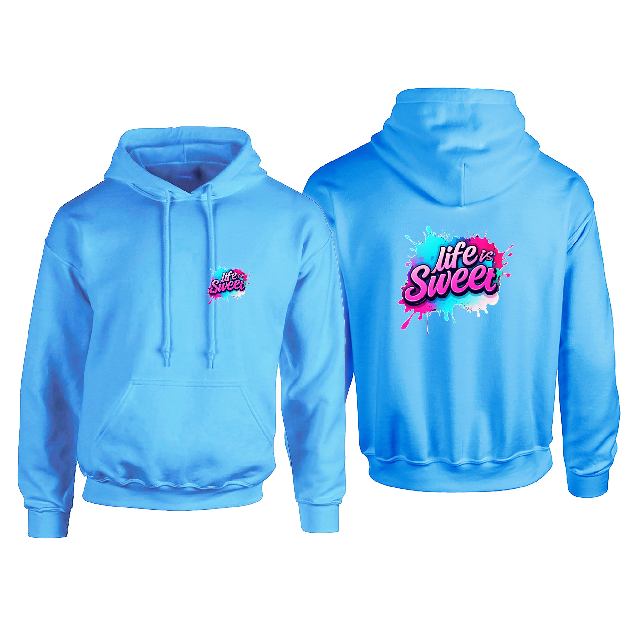 Candy Cabs Life Is Sweet Adult's Hoodie