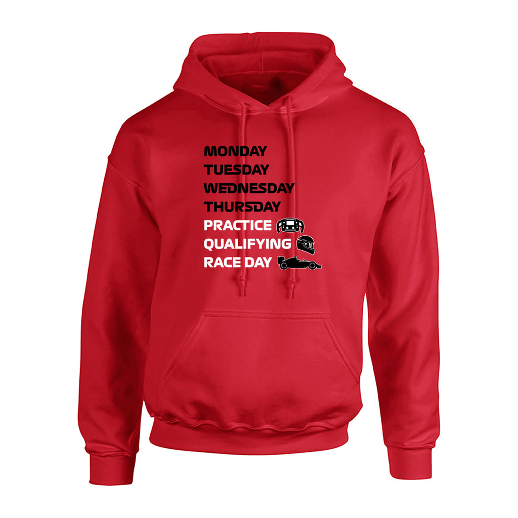 Practice Qualifying Race Day Adult's Hoodie