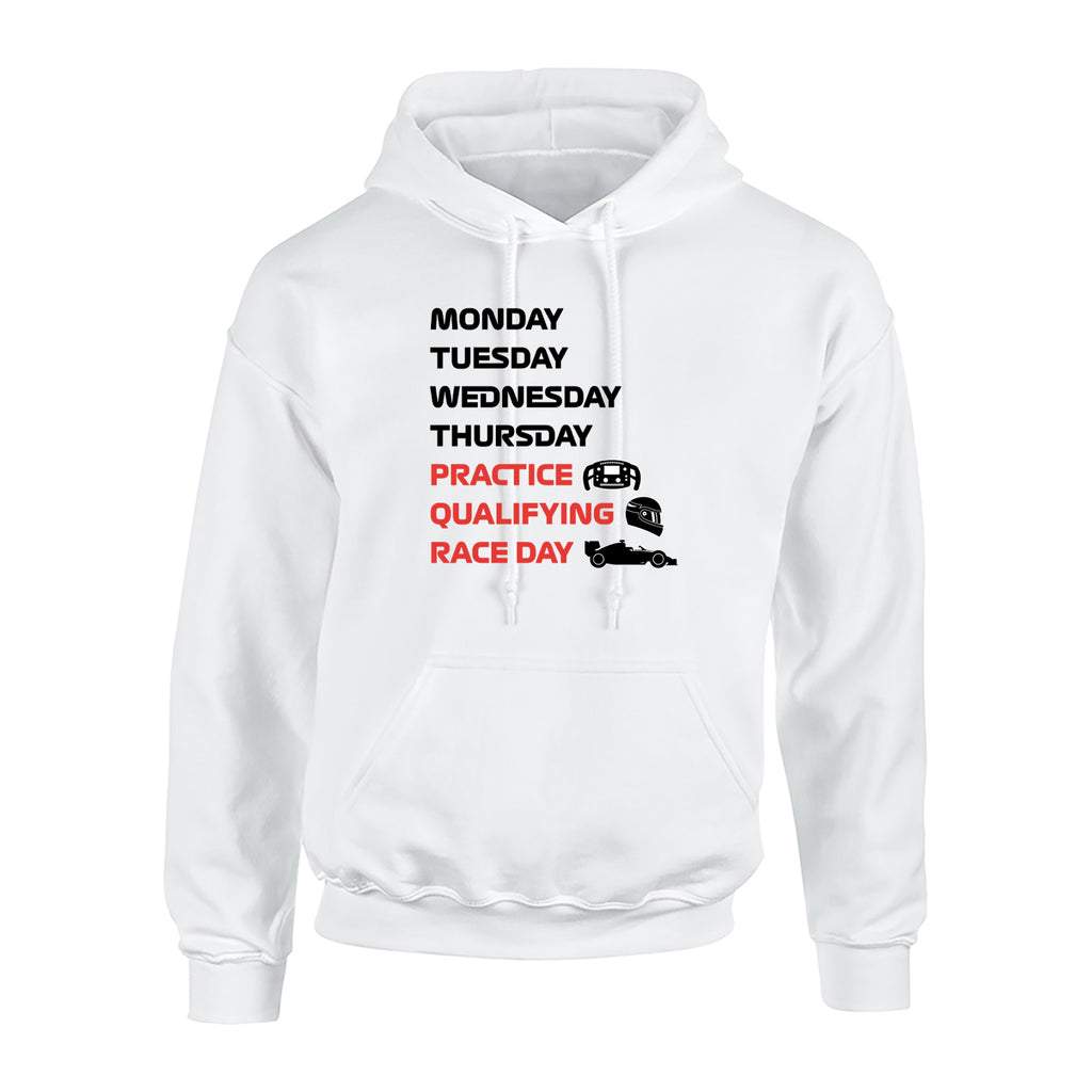 Practice Qualifying Race Day Adult's Hoodie
