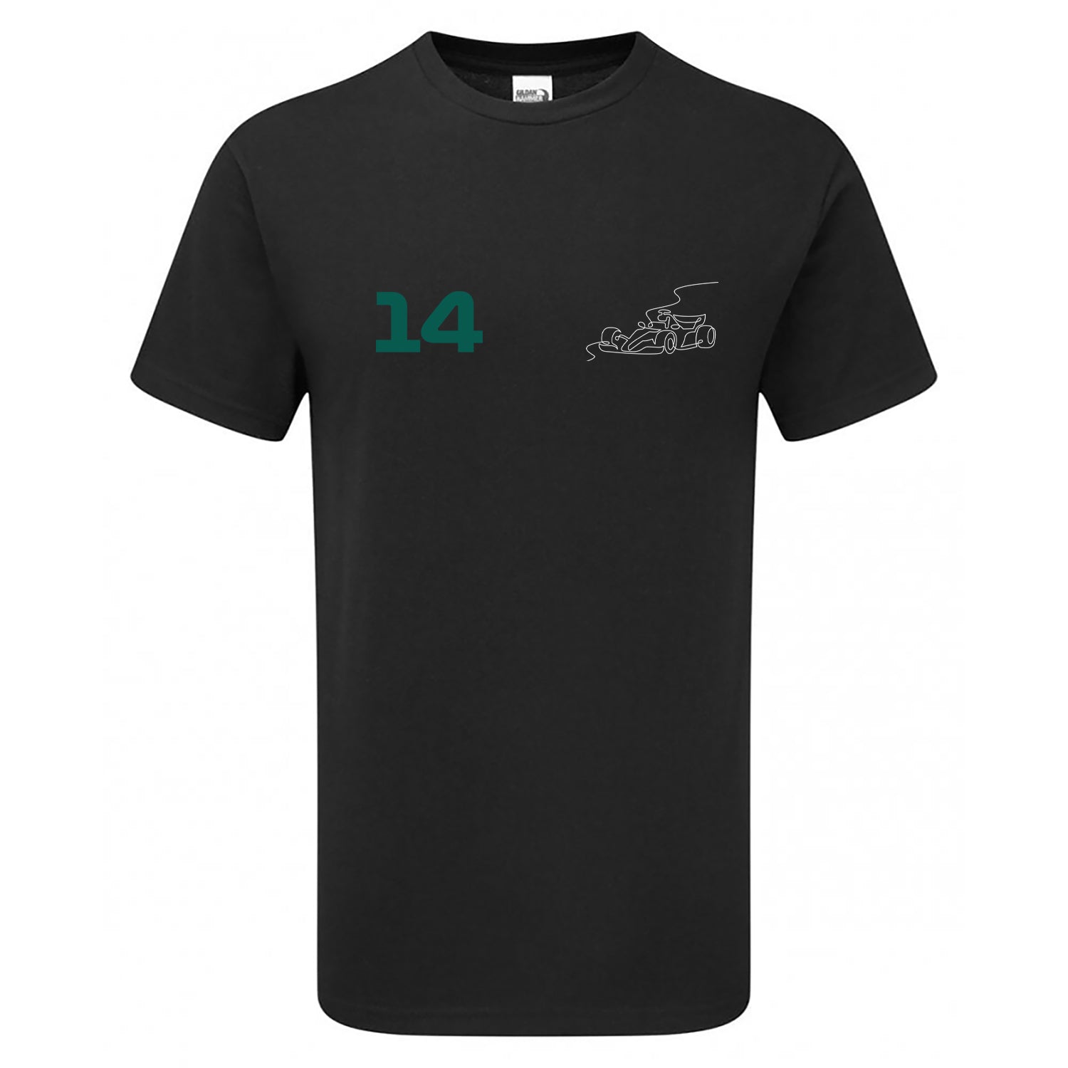 Race Car Driver 14 Pocket Abstract Children's Tshirt