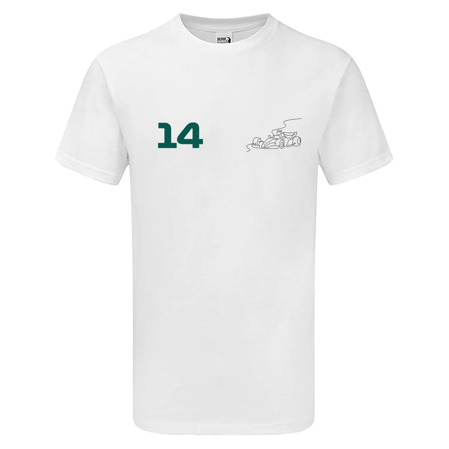 Race Car Driver 14 Pocket Abstract Children's Tshirt