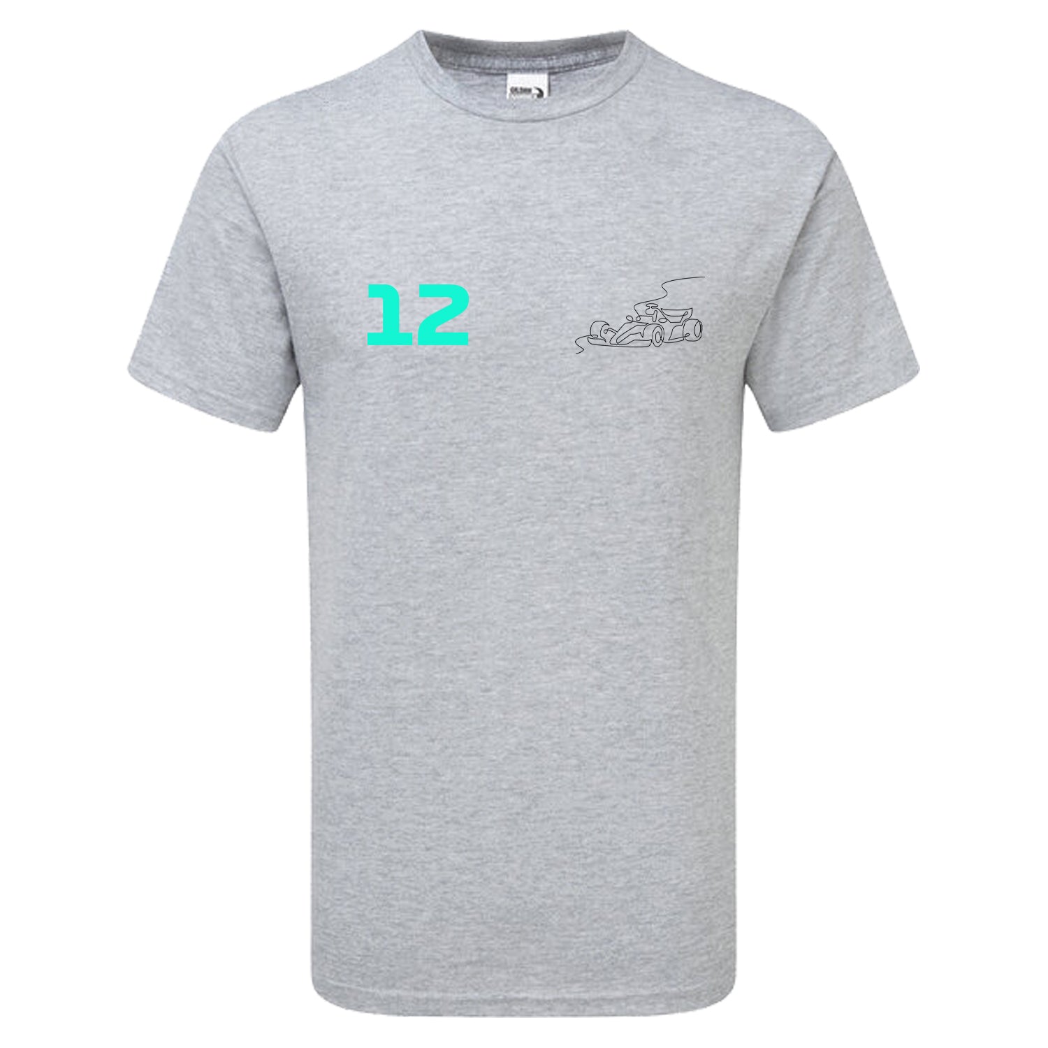 Race Car Driver 12 Pocket Abstract Children's Tshirt