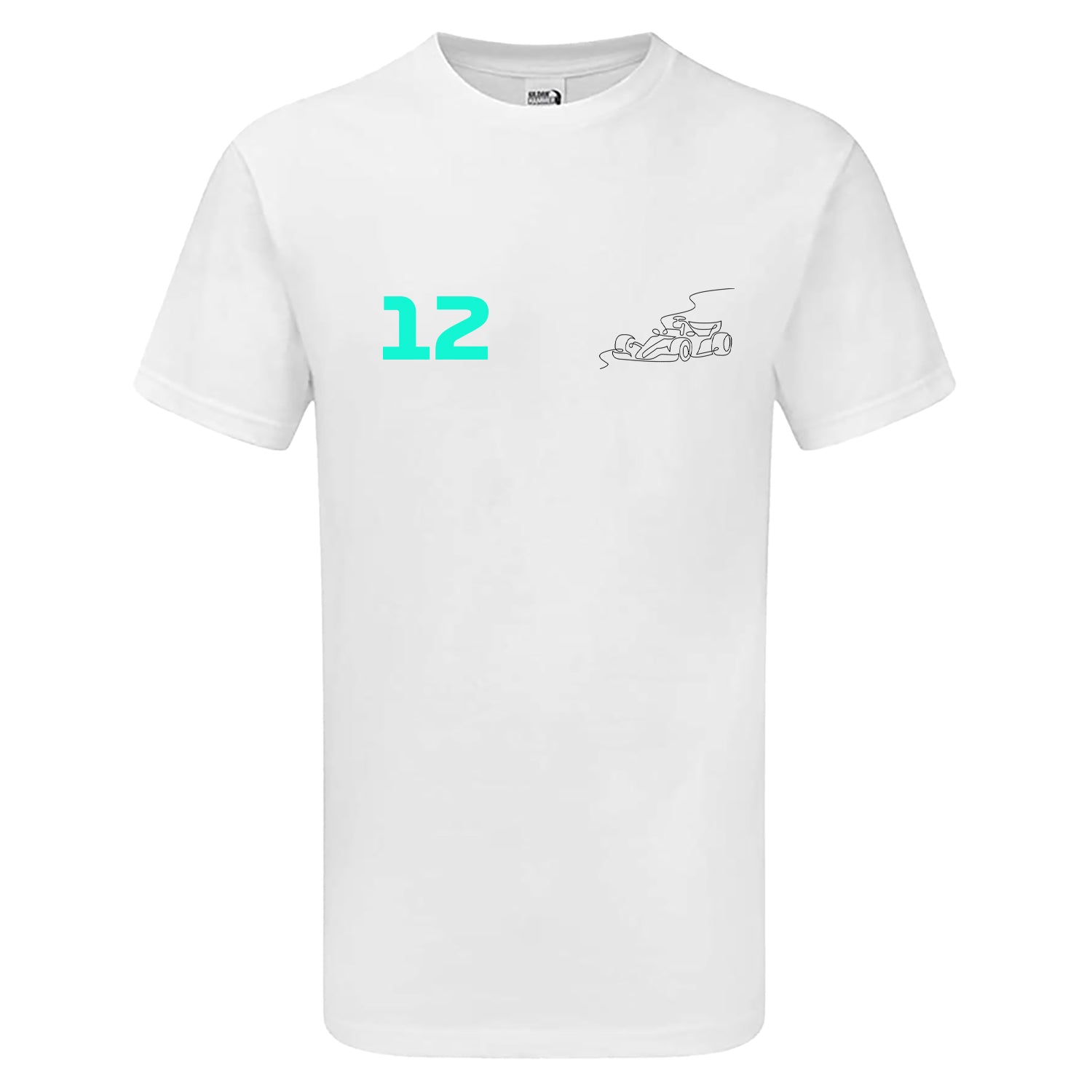 Race Car Driver 12 Pocket Abstract Children's Tshirt