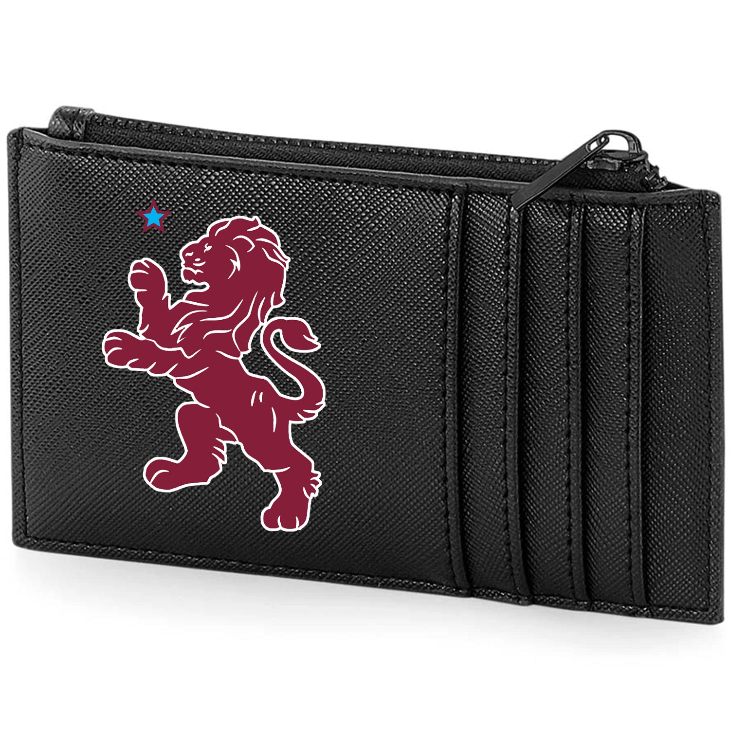 Aston V. Lion Crest Card Holder