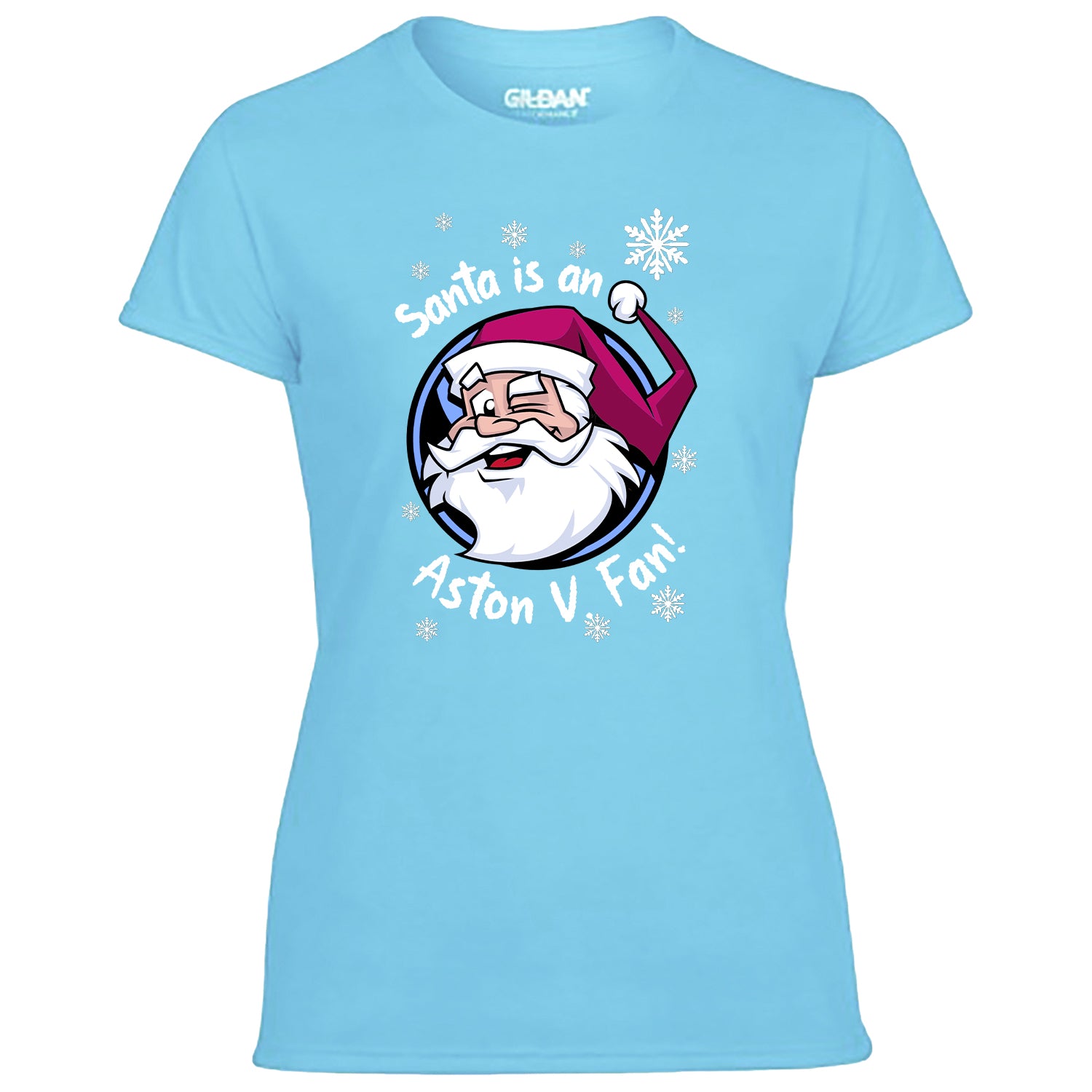 Santa Is An Aston V. Fan! Women's Tshirt