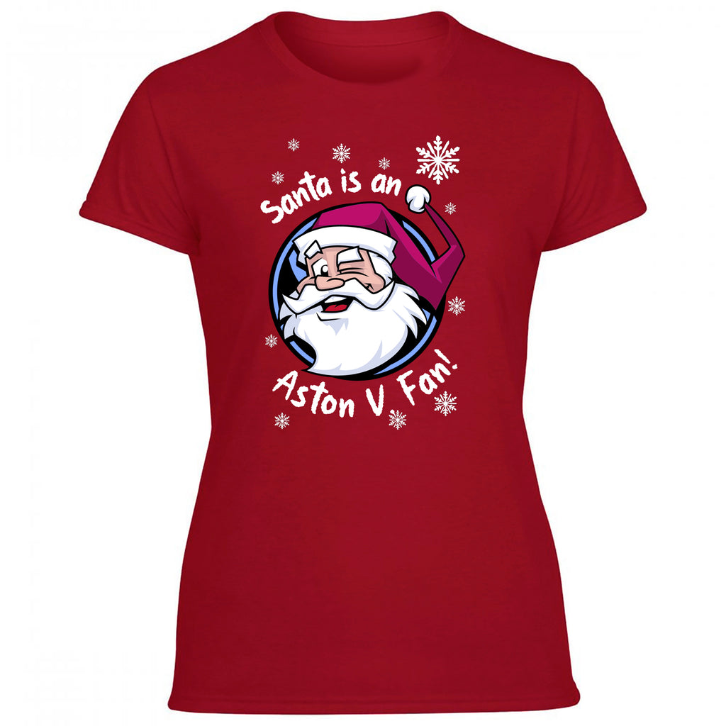 Santa Is An Aston V. Fan! Women's Tshirt