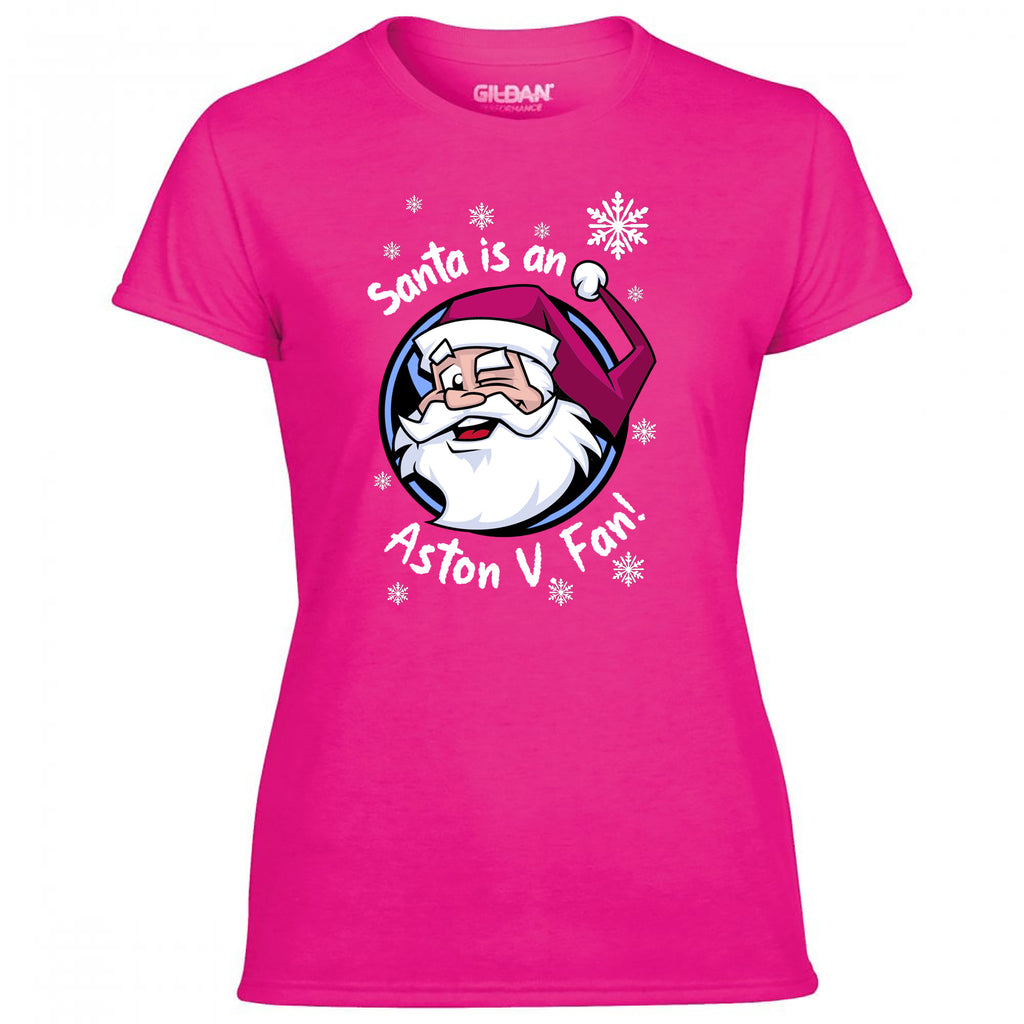 Santa Is An Aston V. Fan! Women's Tshirt