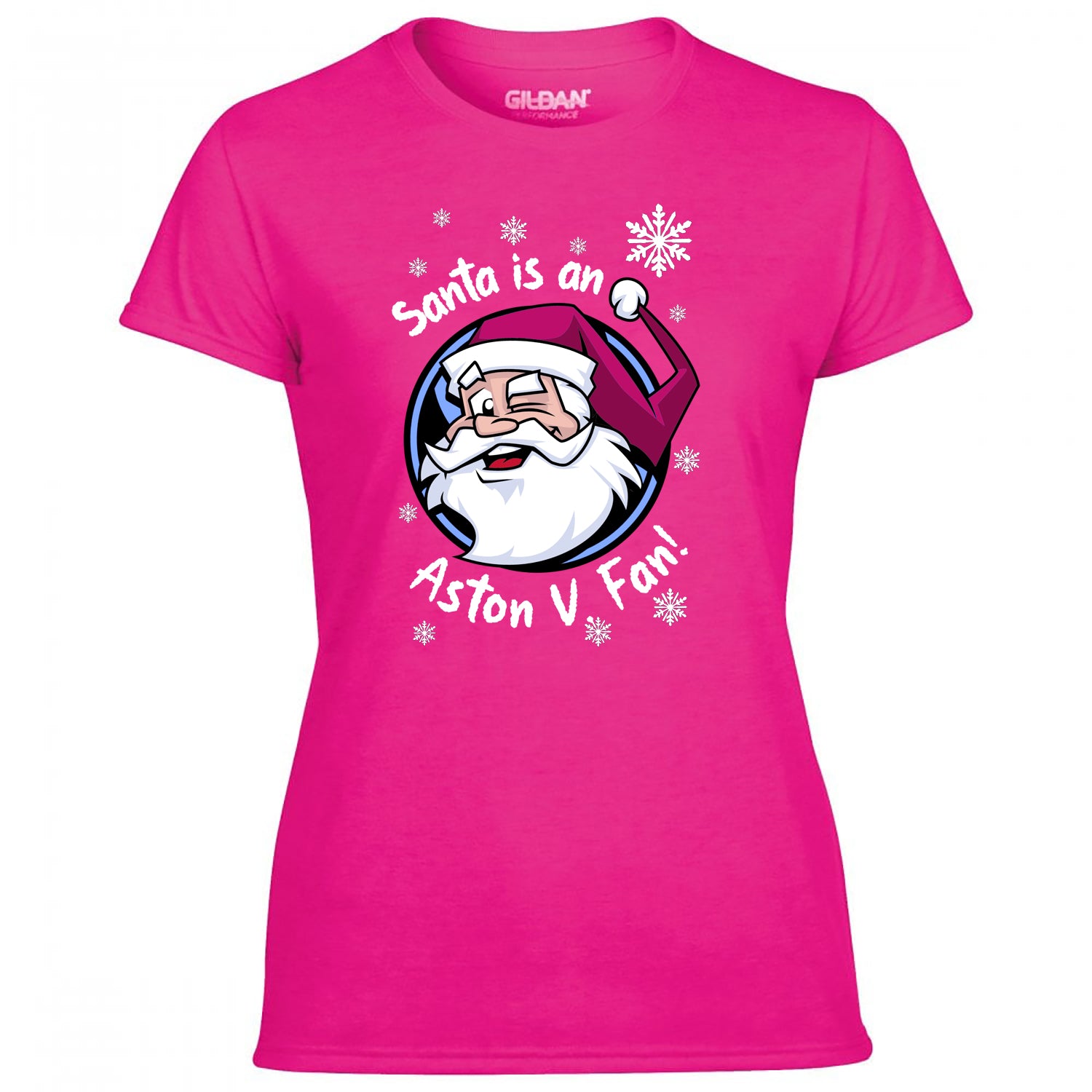 Santa Is An Aston V. Fan! Women's Tshirt