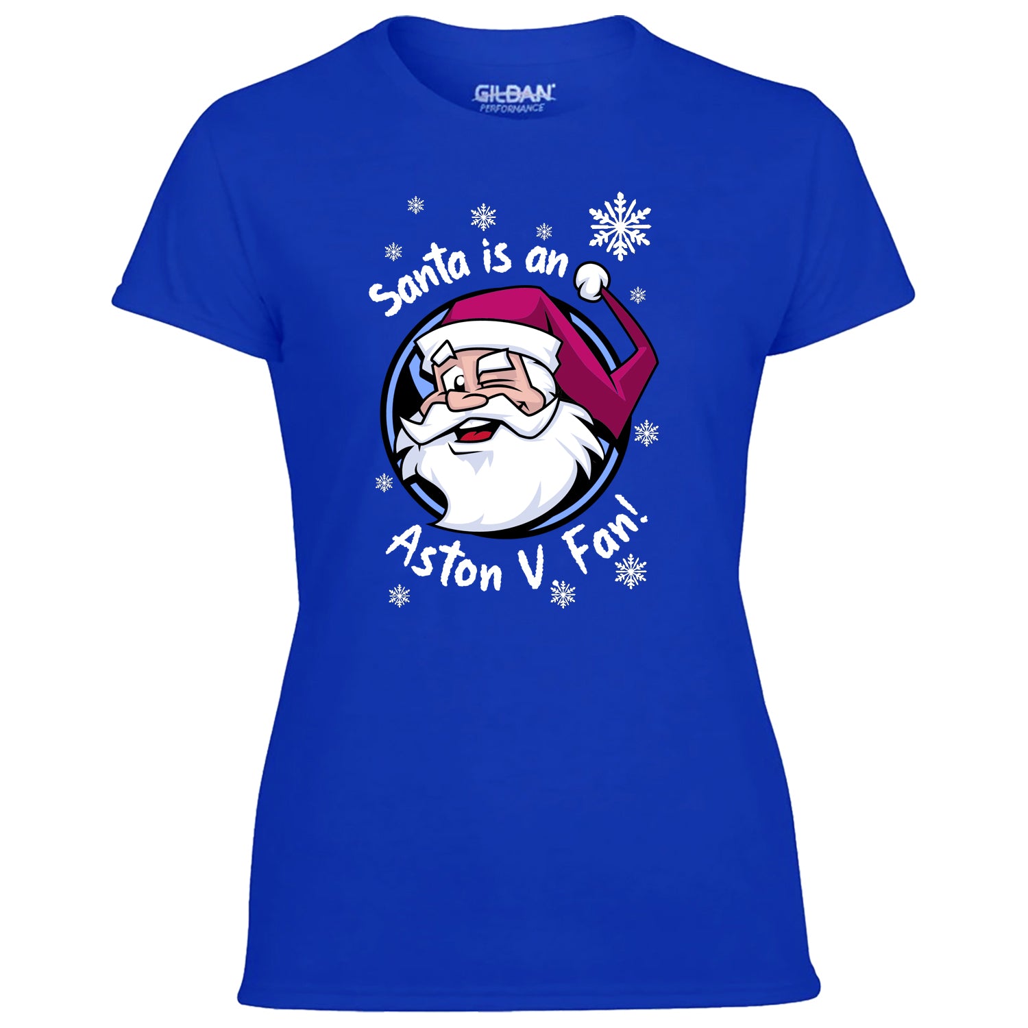 Santa Is An Aston V. Fan! Women's Tshirt
