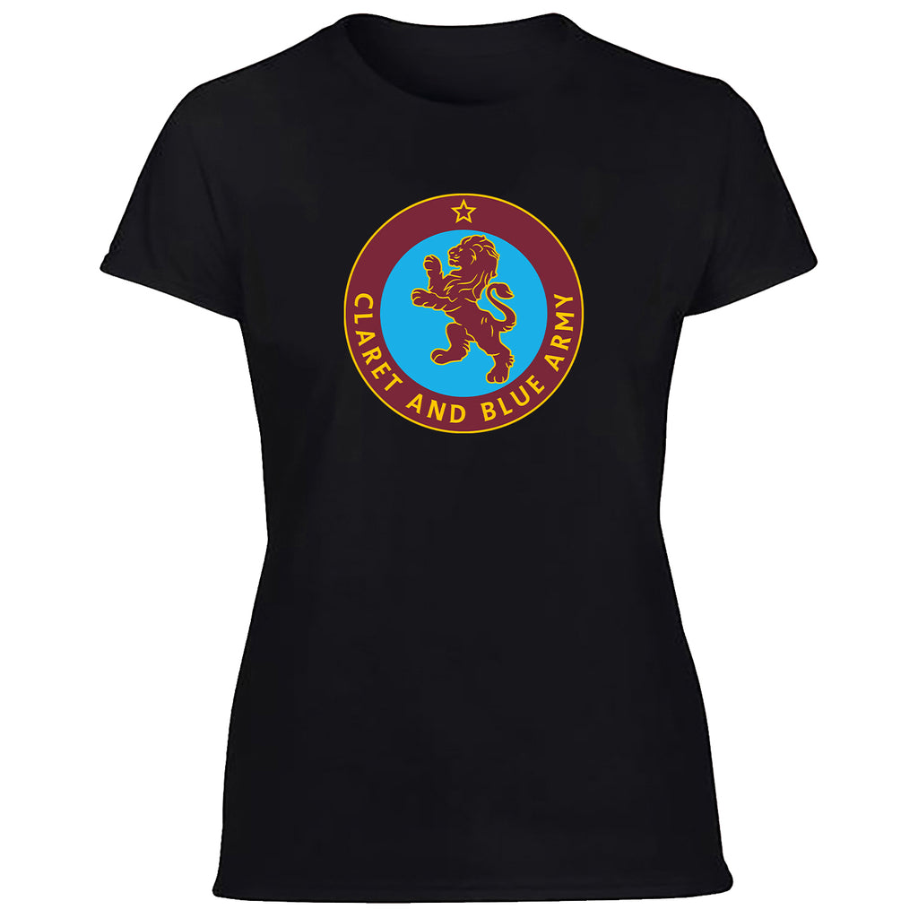 Aston V. Large Crest Women's Tshirt