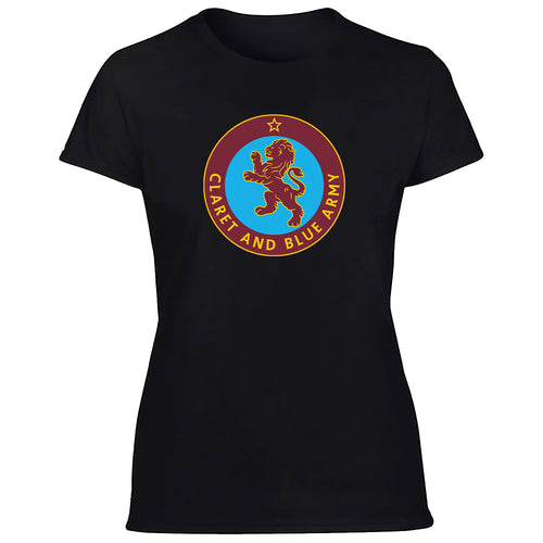 Aston V. Large Crest Women's Tshirt