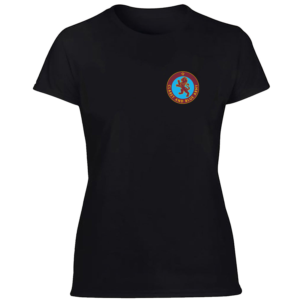 Aston V. Pocket Crest Women's Tshirt