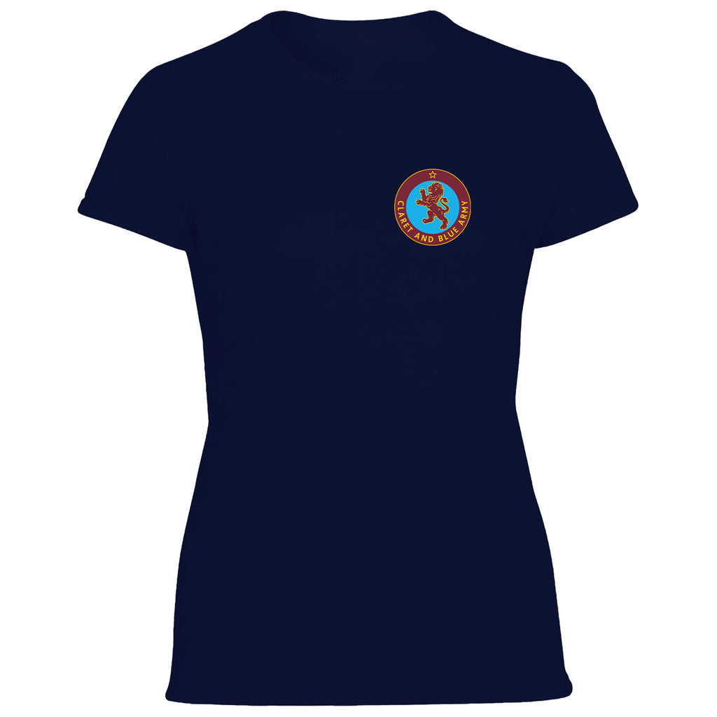 Aston V. Pocket Crest Women's Tshirt