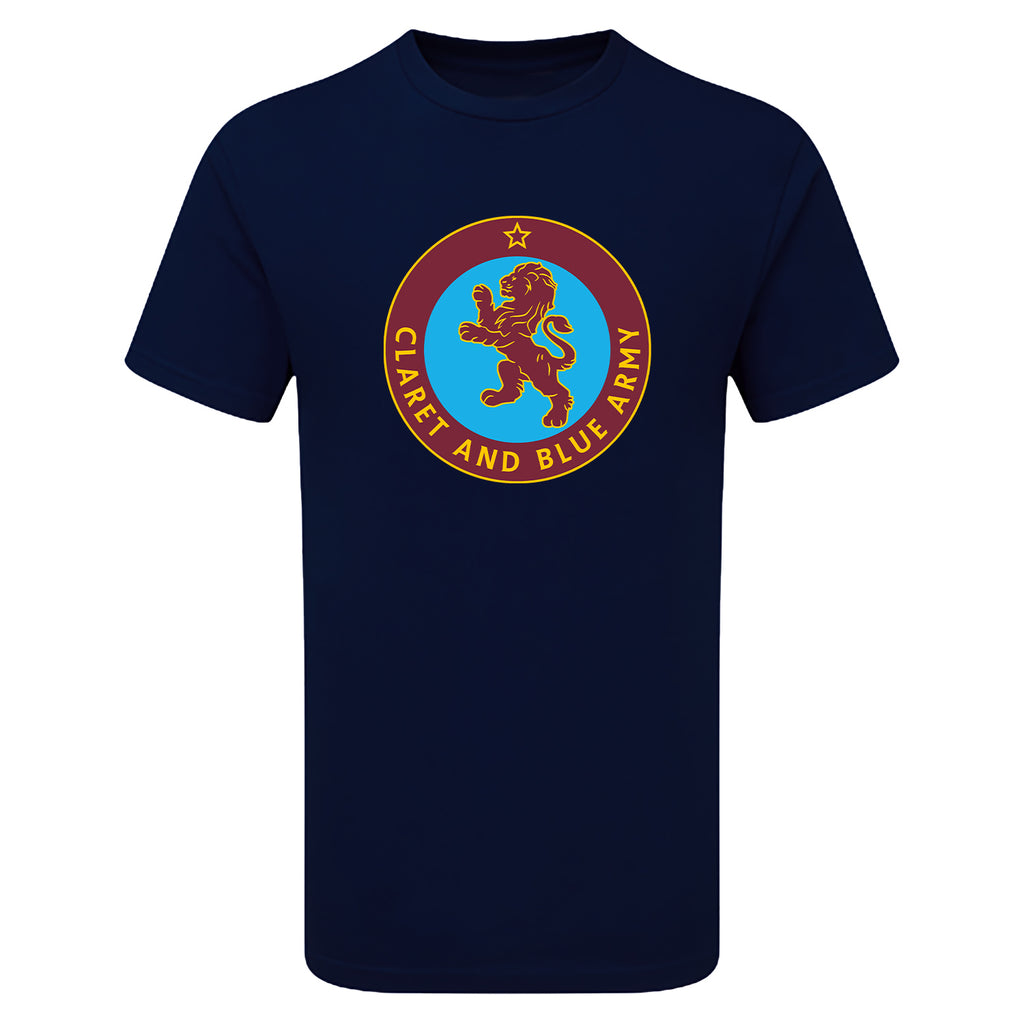 Aston V. Large Crest Men's Tshirt