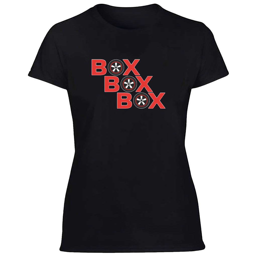 Box Box Box Women's Tshirt