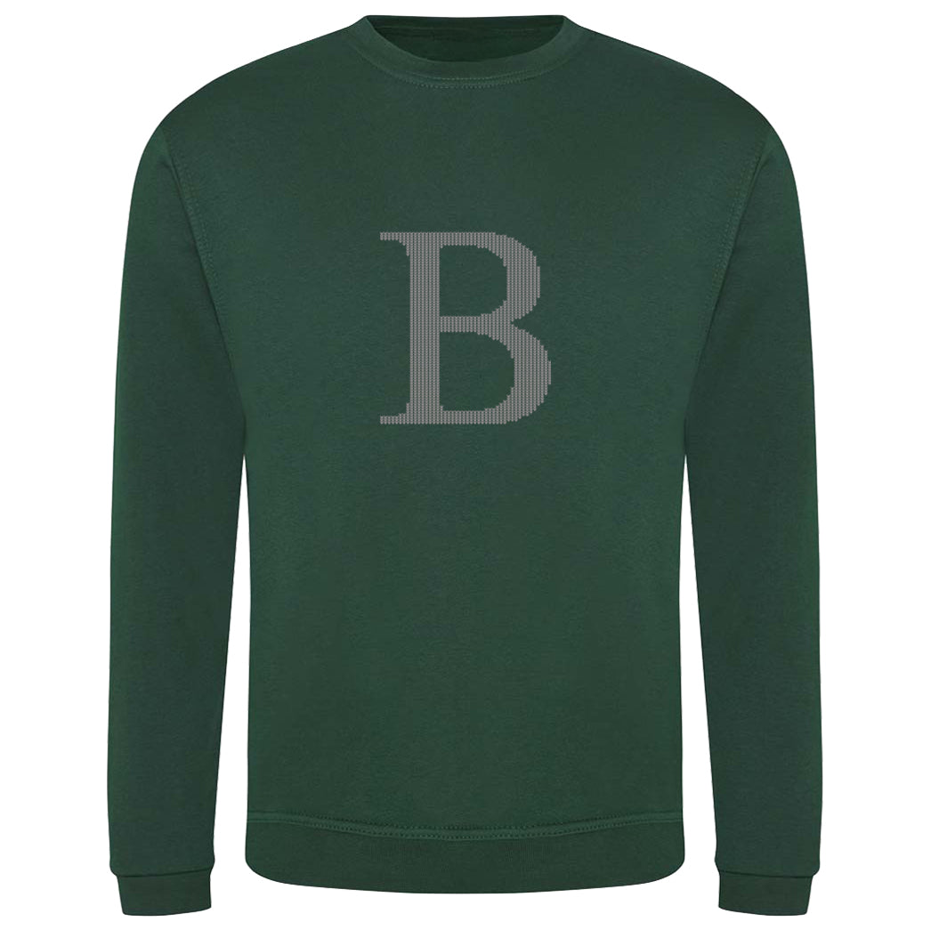 Mrs Weasley's Bottle Green Children's Christmas Jumper Sweatshirt