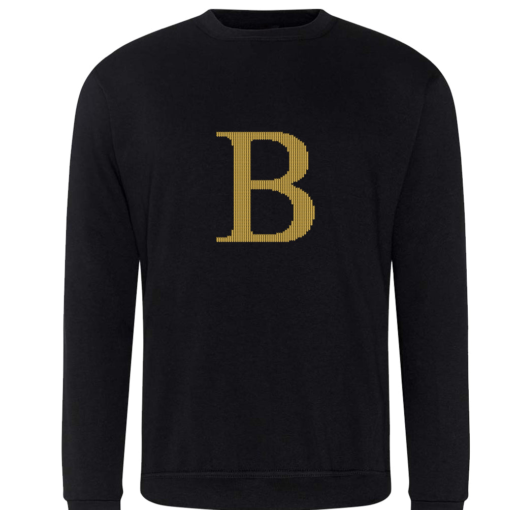 Mrs Weasley's Black Adult's Christmas Jumper Sweatshirt