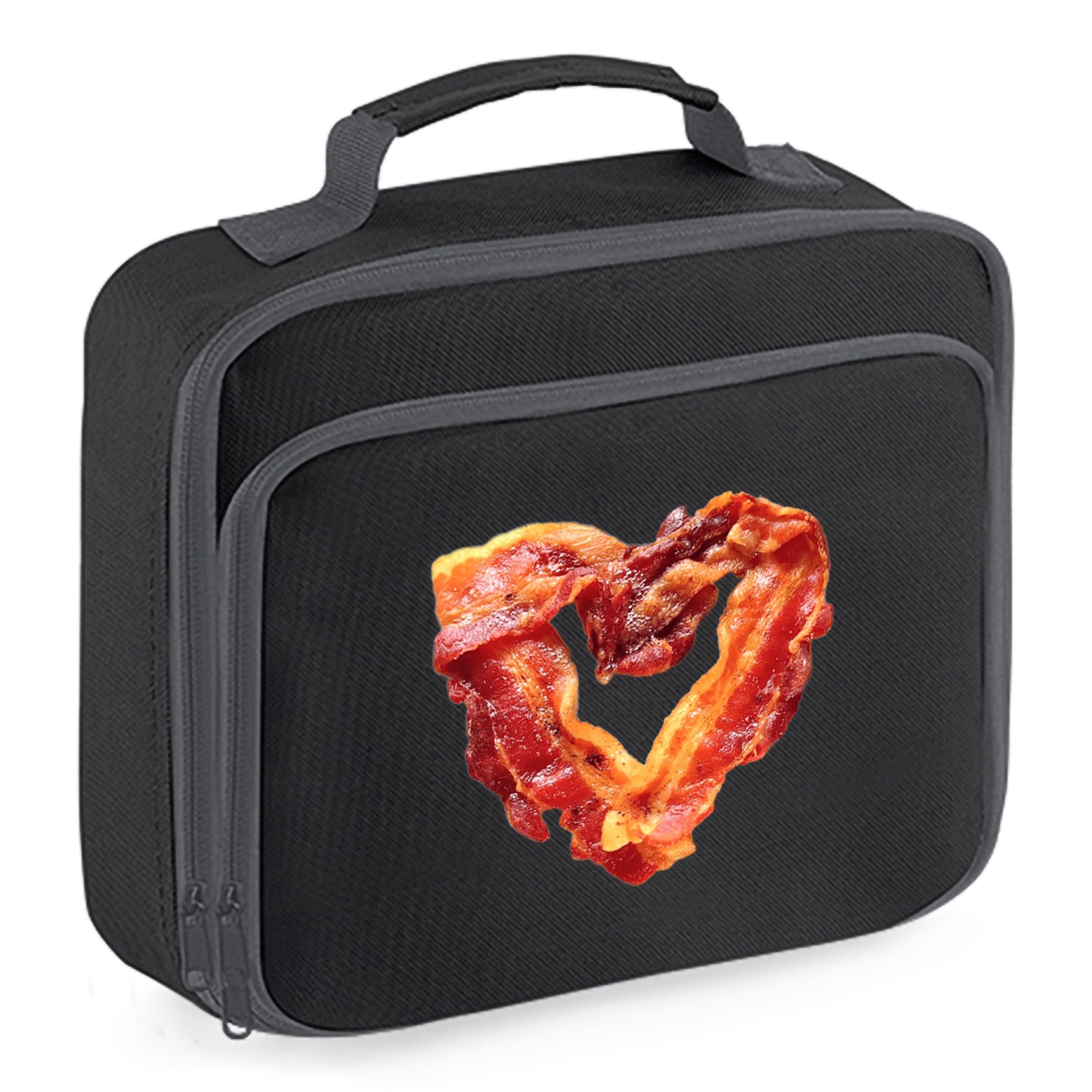 Bacon Heart Insulated Lunch Box
