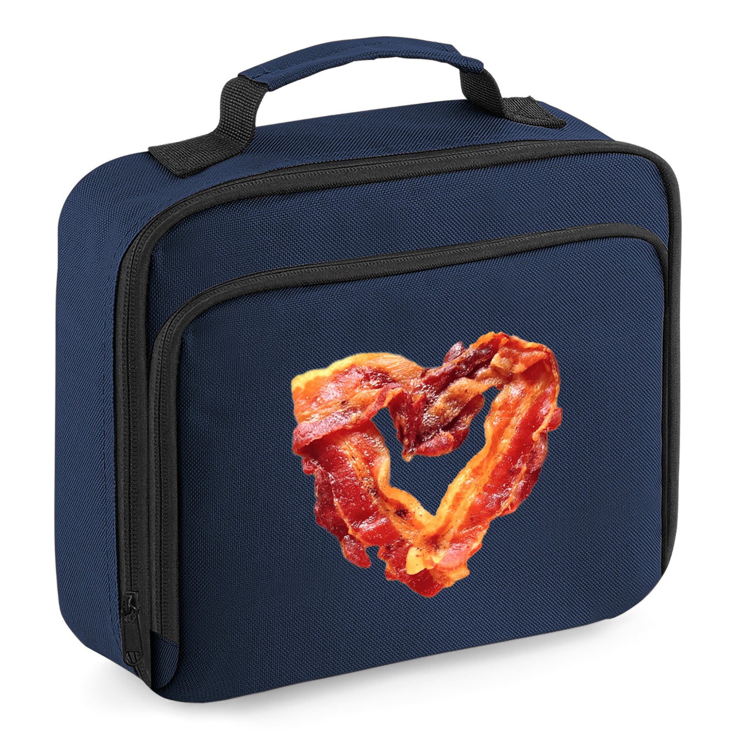 Bacon Heart Insulated Lunch Box