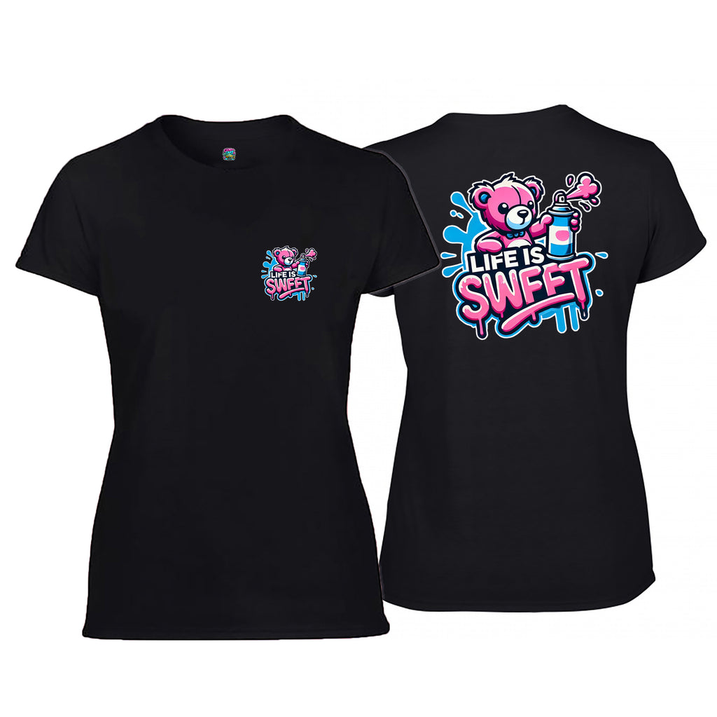 Candy Cabs Life Is Sweet 'Bear' Women's Tshirt