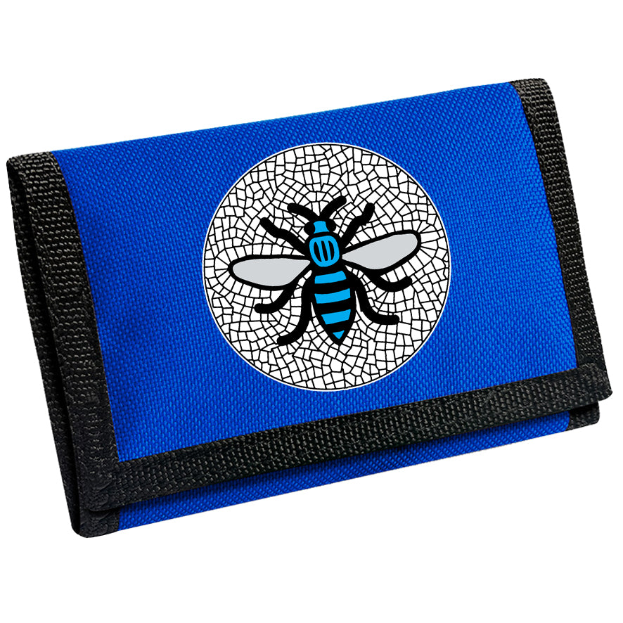 Manchester Sky Blue Bee Wallet
