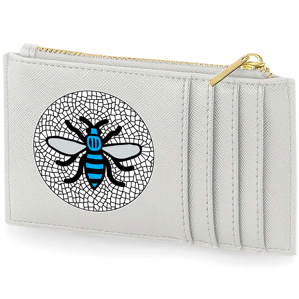 Manchester Sky Blue Bee Card Holder