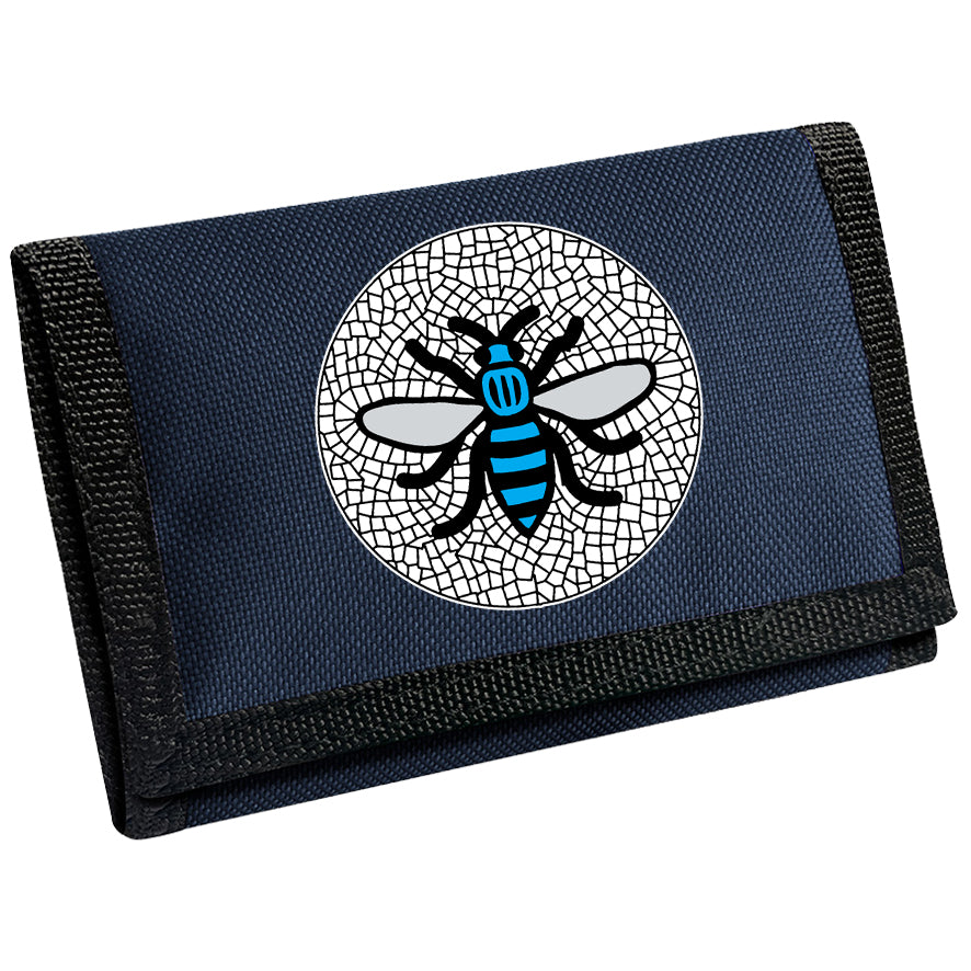Manchester Sky Blue Bee Wallet