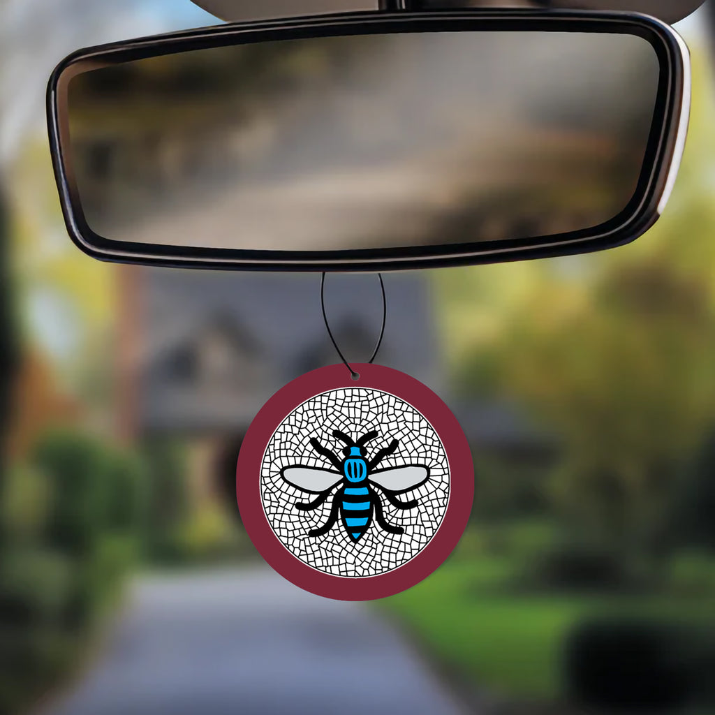Manchester Sky Blue Bee Air Freshener