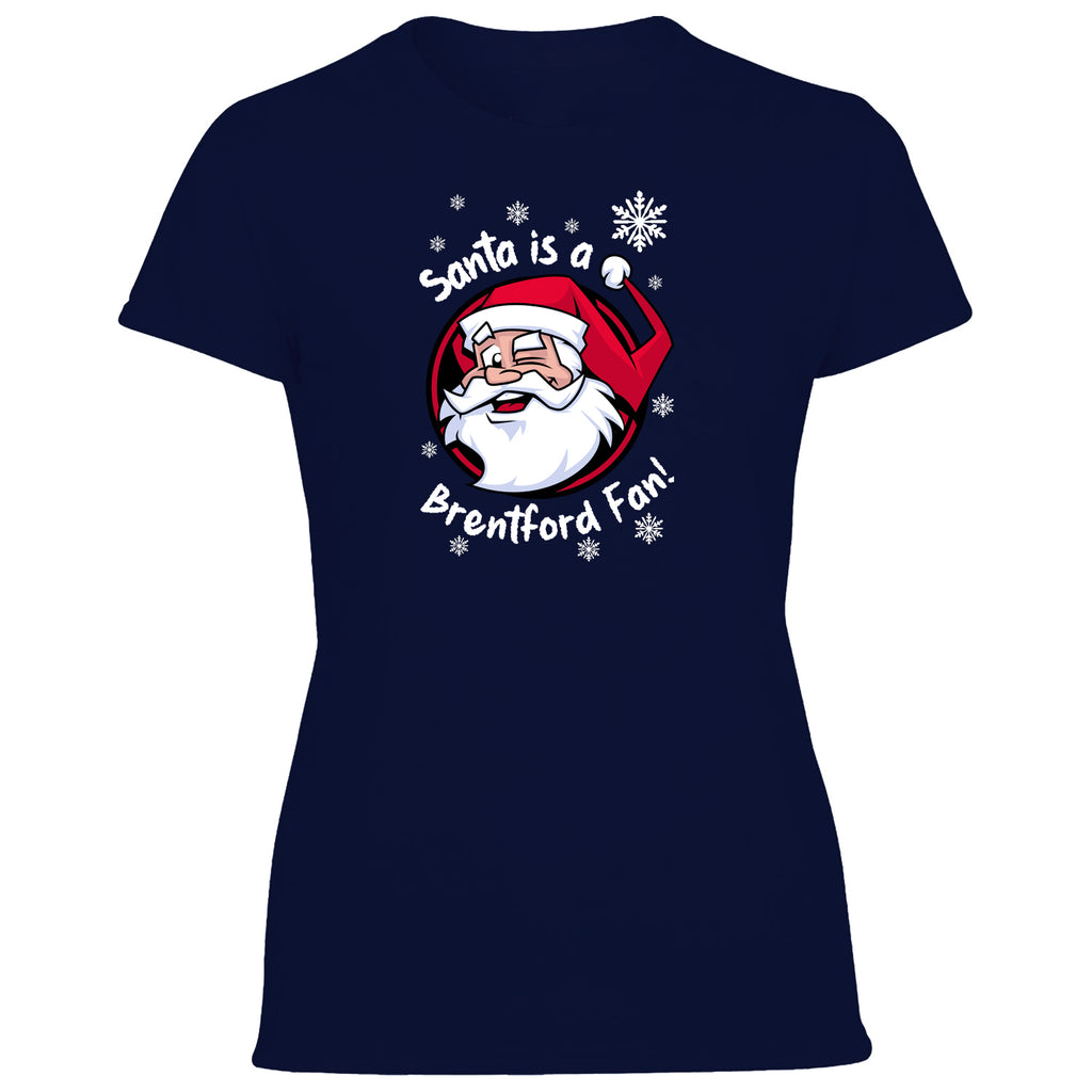 Santa Is A Brentford Fan! Women's Tshirt