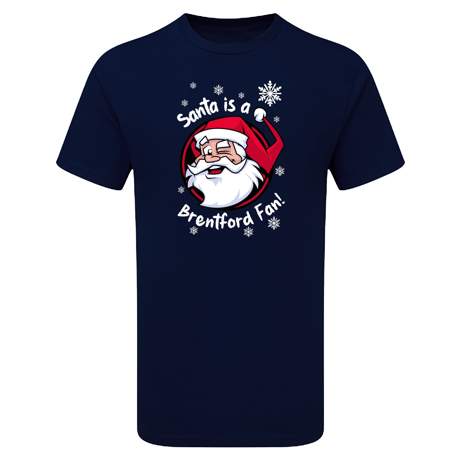 Santa Is A Brentford Fan! Men's Tshirt